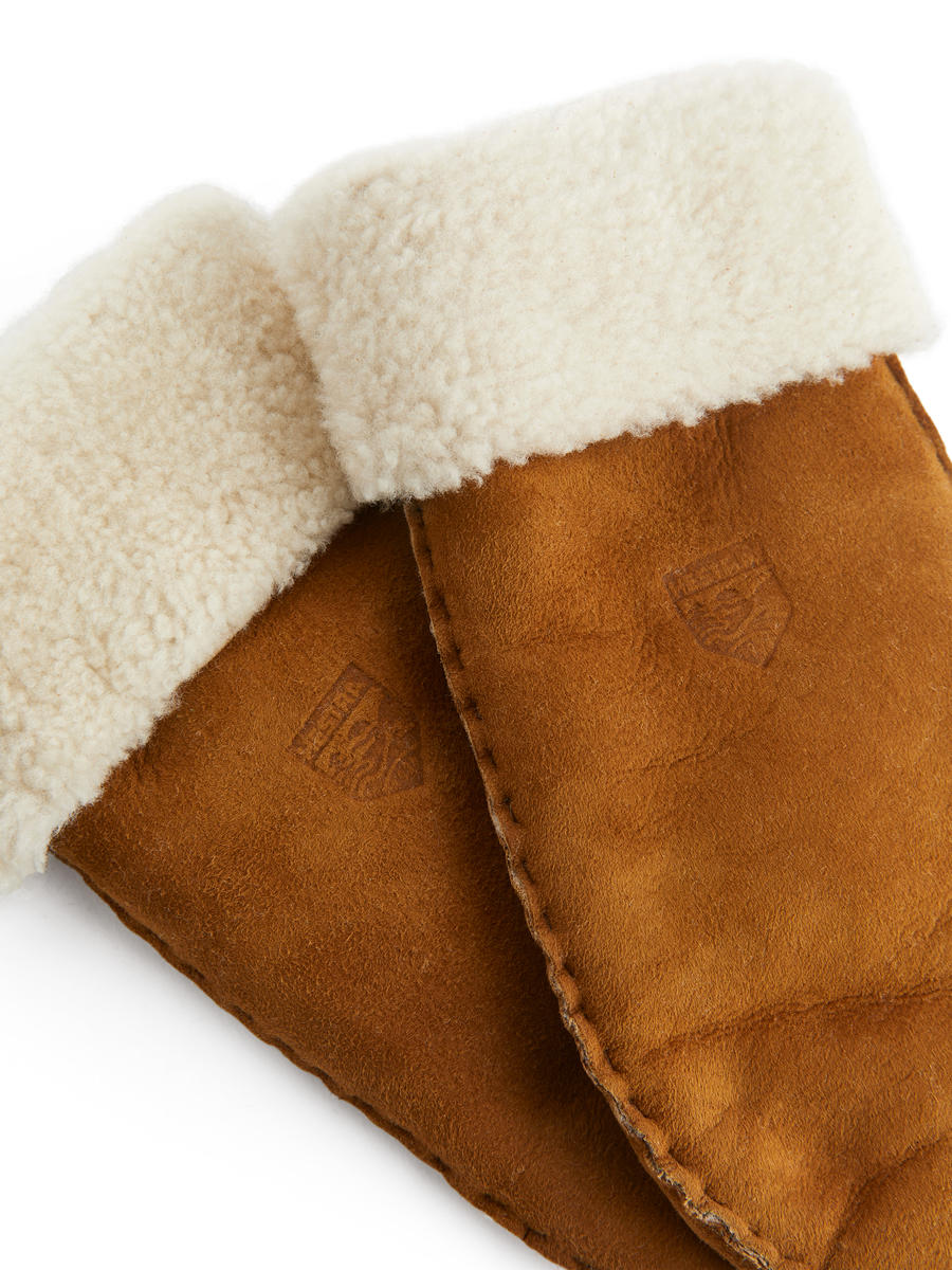 Hestra Sheepskin Mittens-#A28053-13141