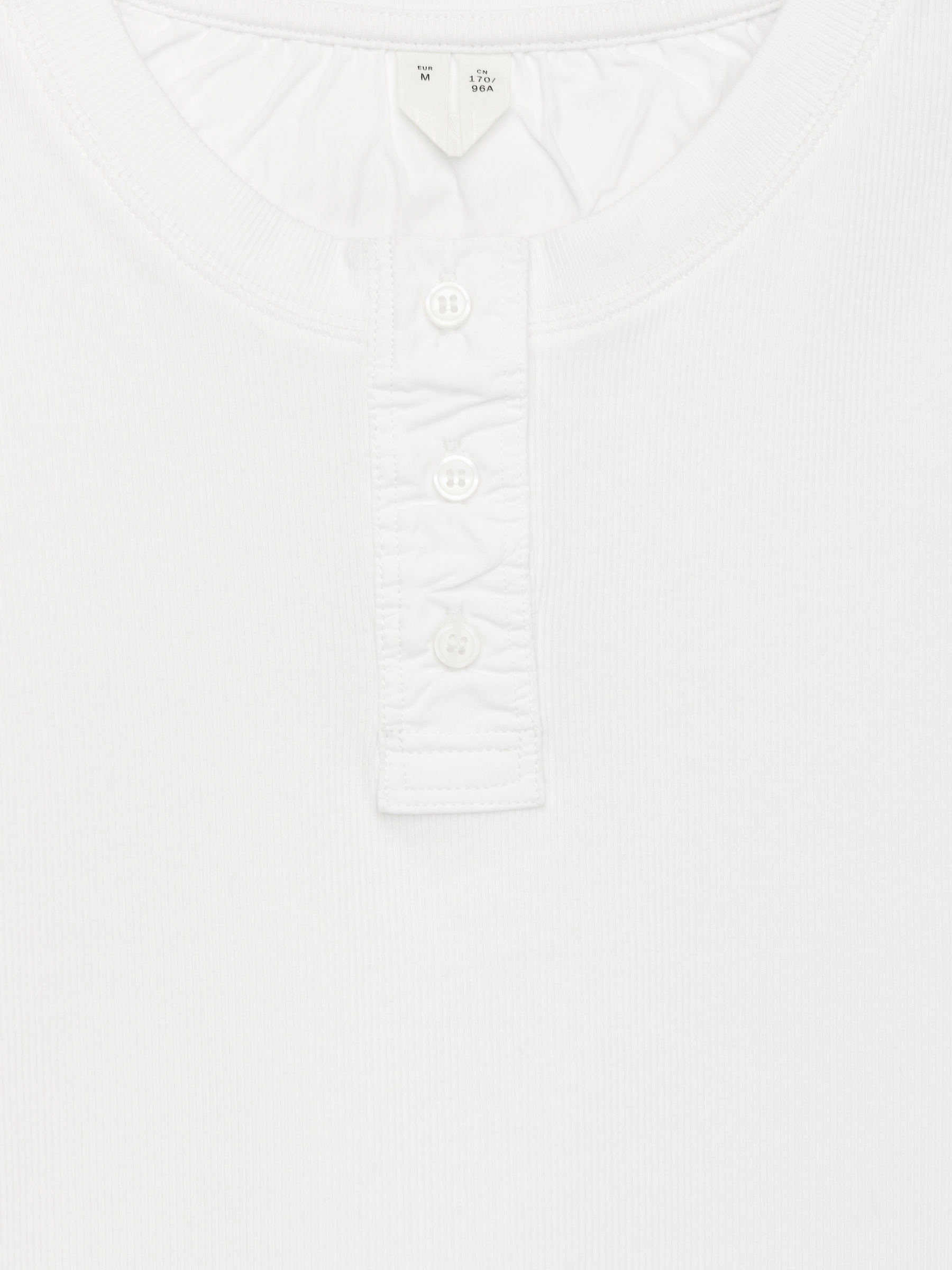 Ribbat linne - Vit - Slim fit - Women - StillMedia/DescriptiveDetail - 1