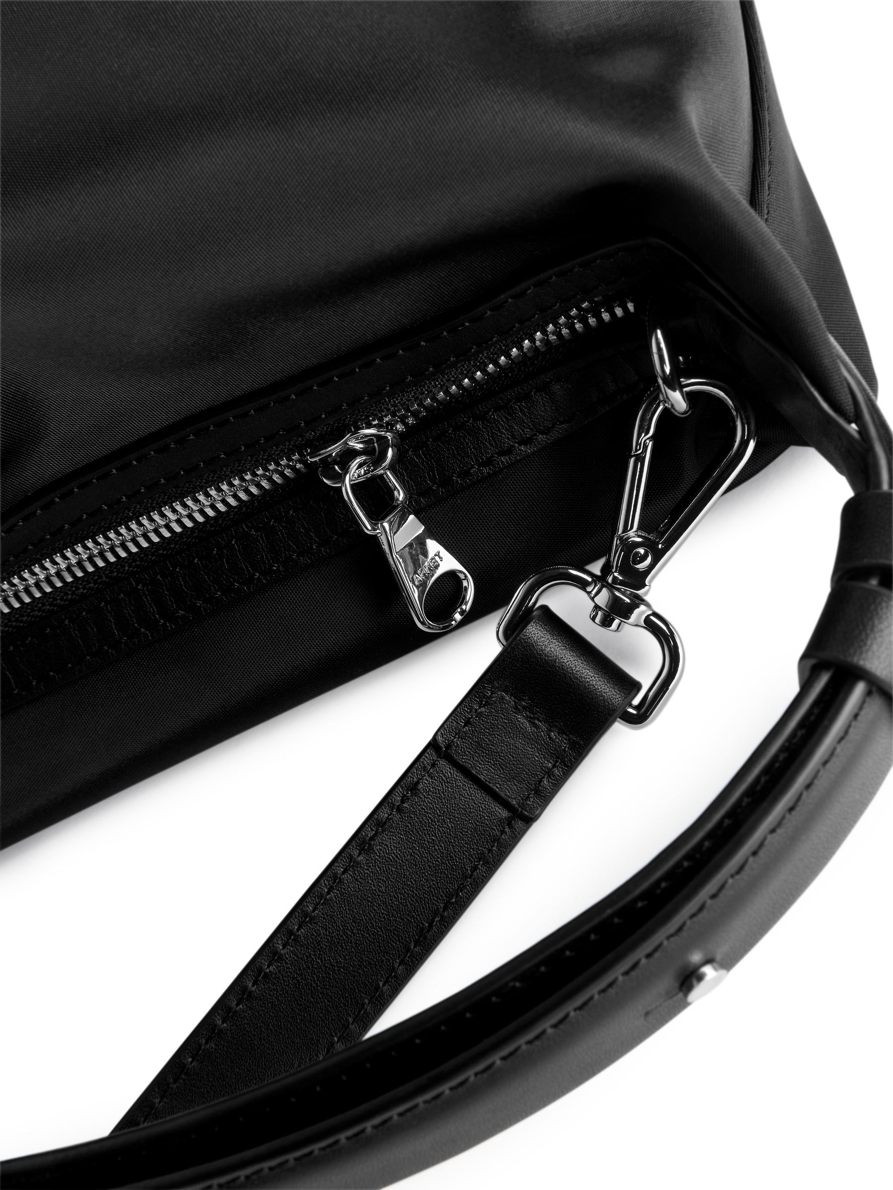 Crossbody-väska med läderdetaljer - Svart - Women - StillMedia/DescriptiveDetail - 4