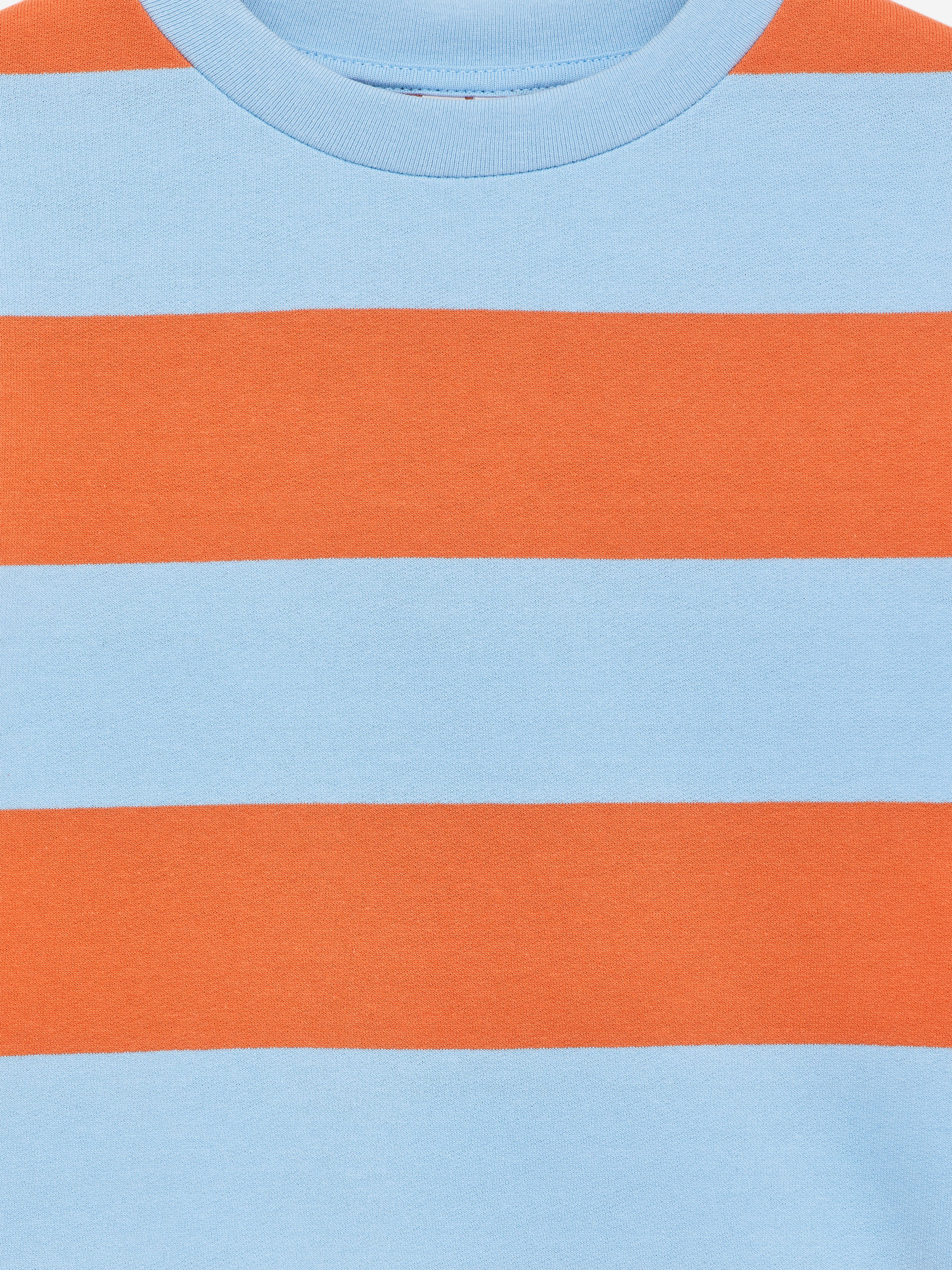 Terry Sweatshirt - Light Blue/Orange - Regular fit - Children - StillMedia/DescriptiveDetail - 3