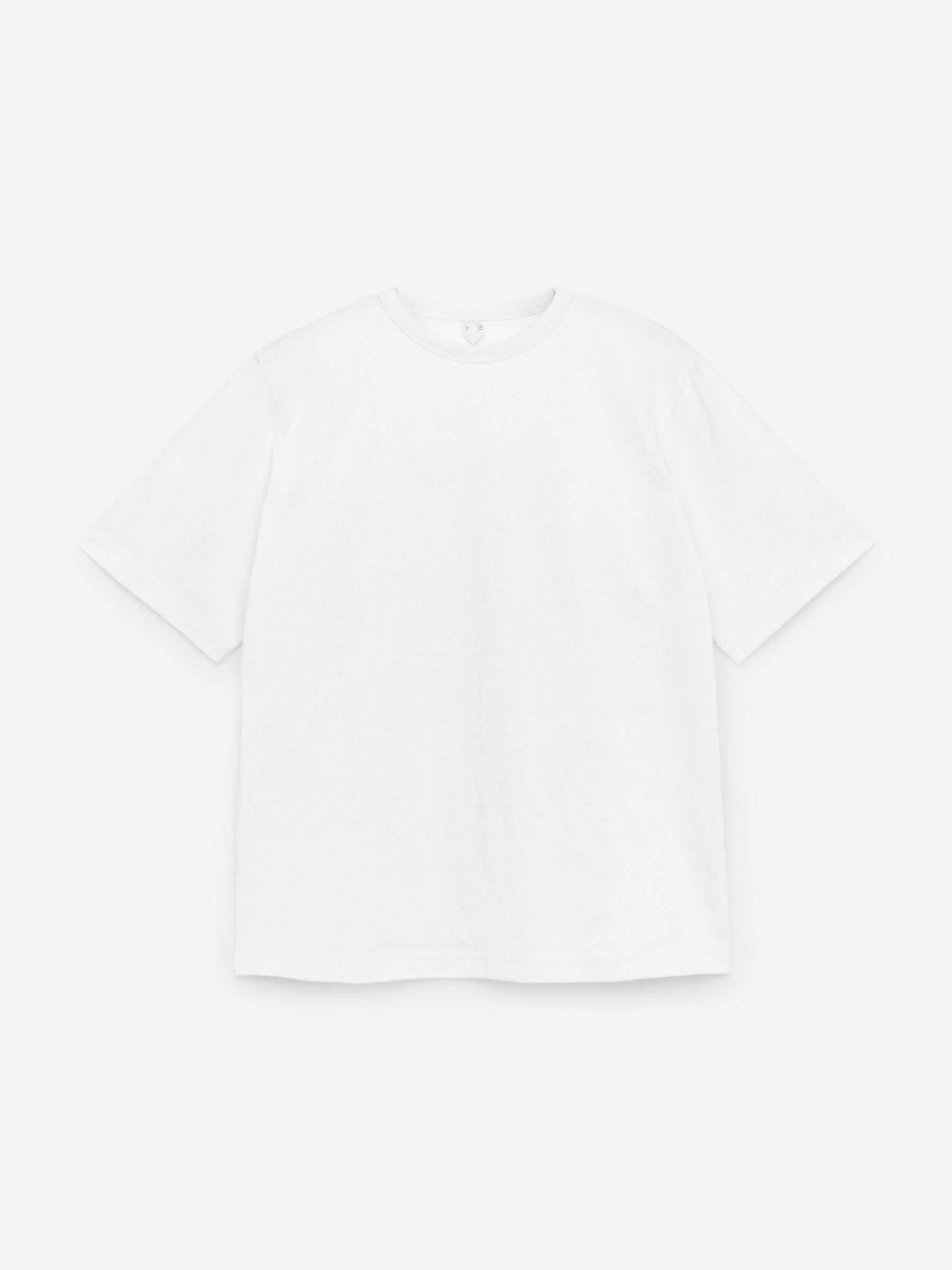 T-shirt épais-Blanc-11649