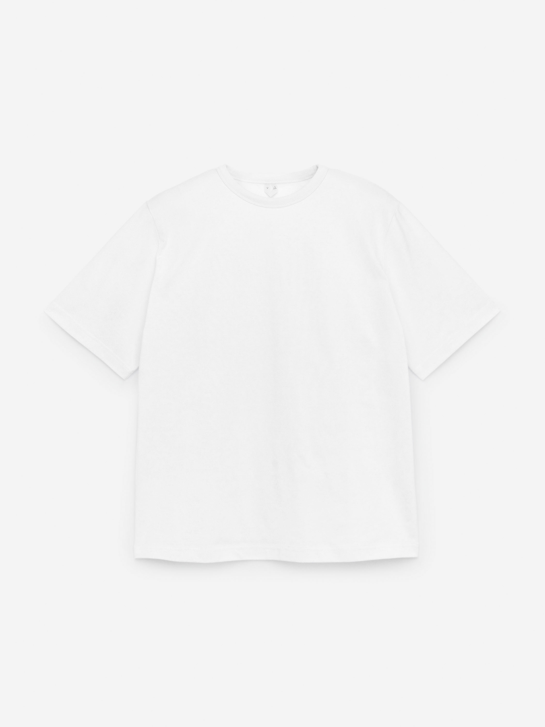 ★EU発*ARKET*新作*270 GSM オーバーサイズフィットTシャツ/WH★ 7dcf85f6bb5f82edf1c2161f32efa8