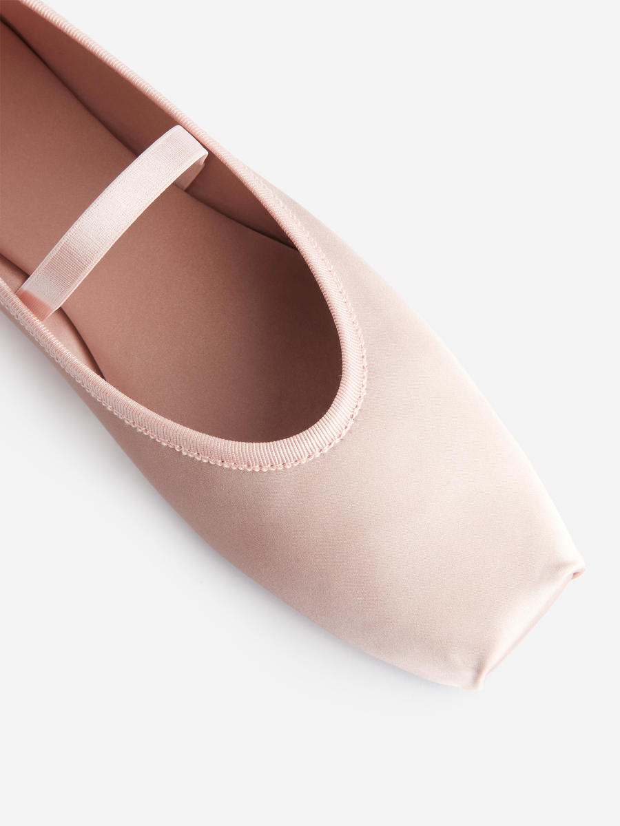 Ballerine rose poudré fille on sale