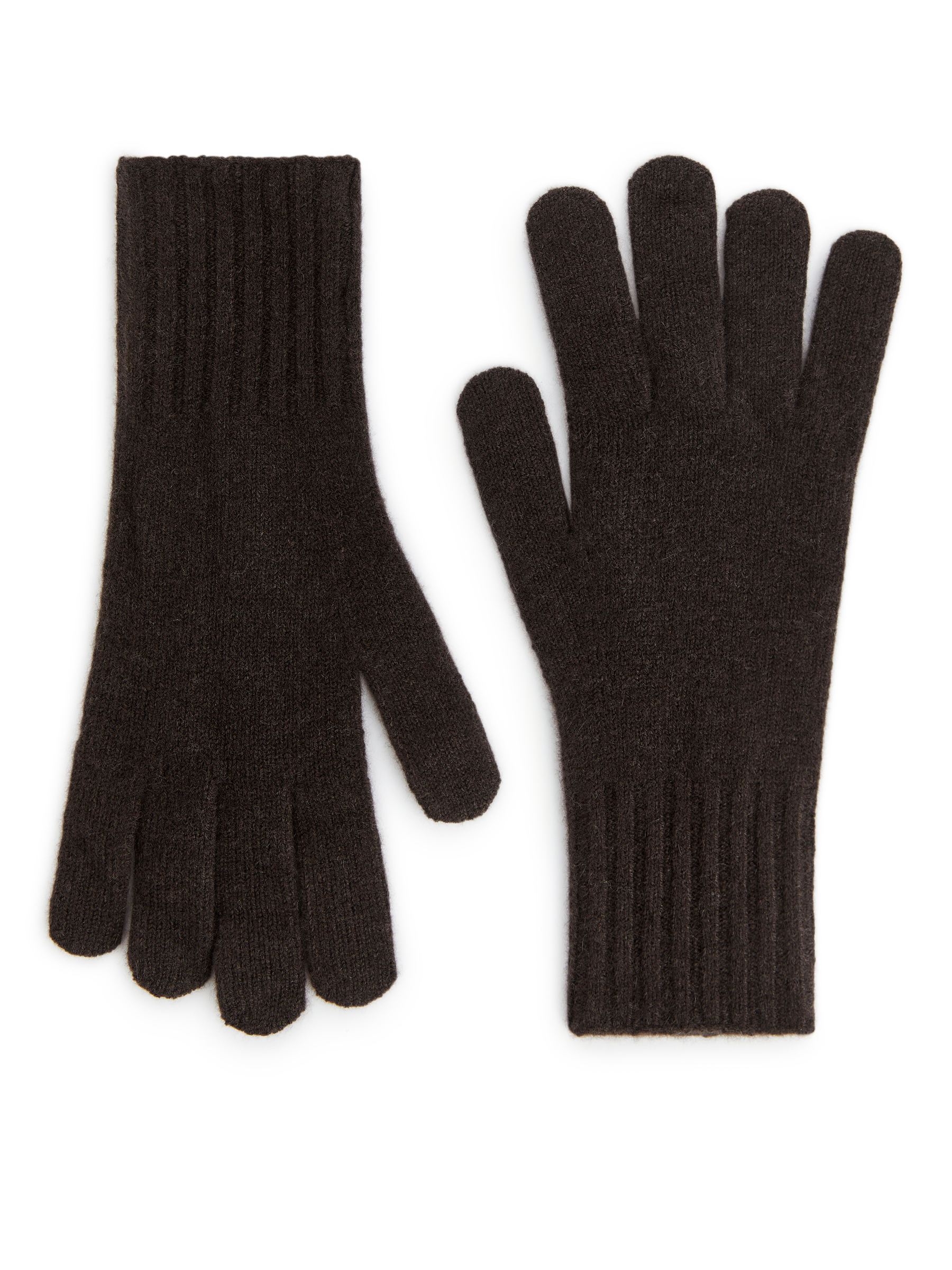 Handschuh aus Kaschmirmischung - Dunkelbraun - Herren - StillMedia/DescriptiveStillLife - 1