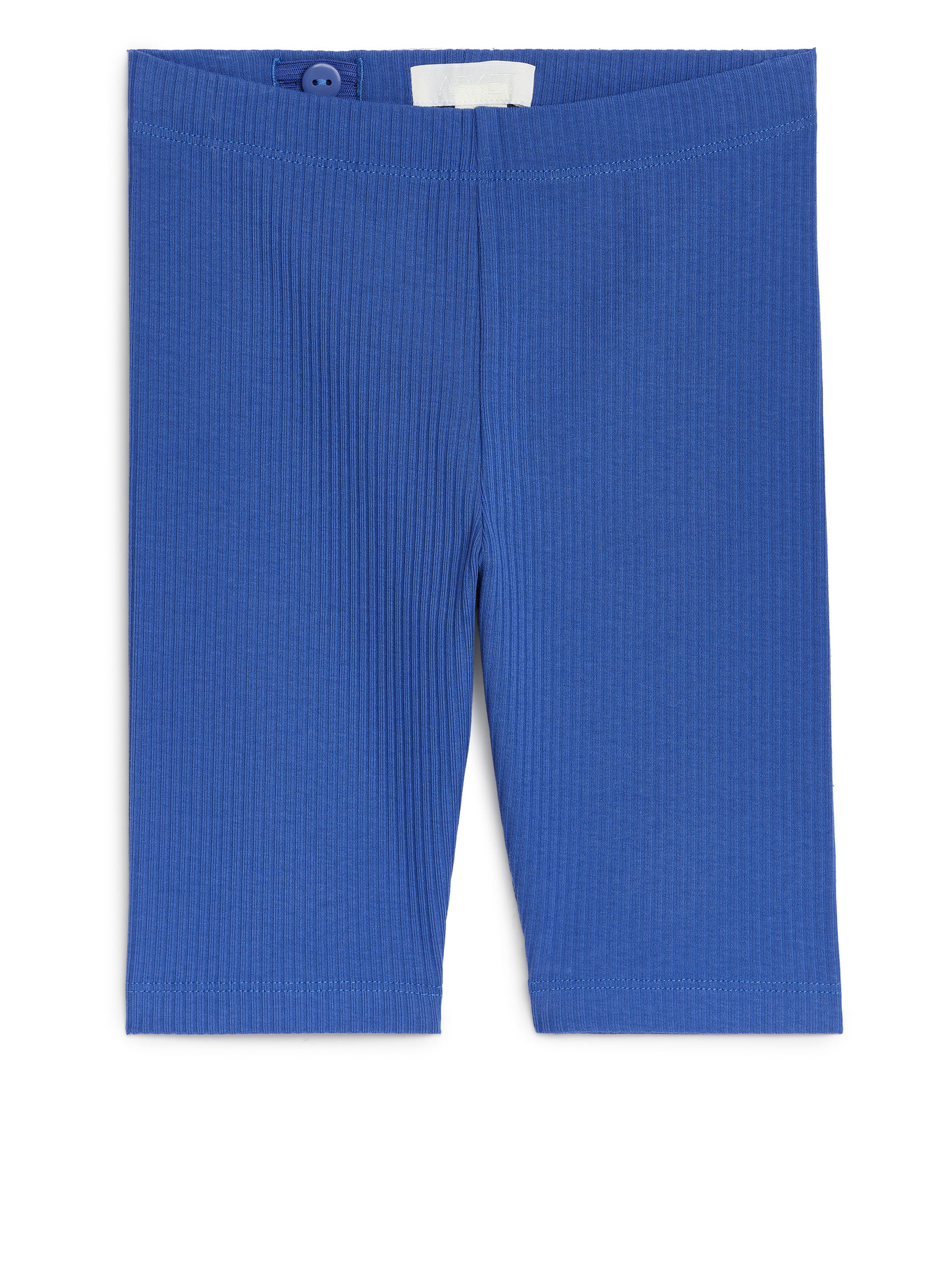Gerippte Radlerhose aus Jersey-#3B4EA3-4468