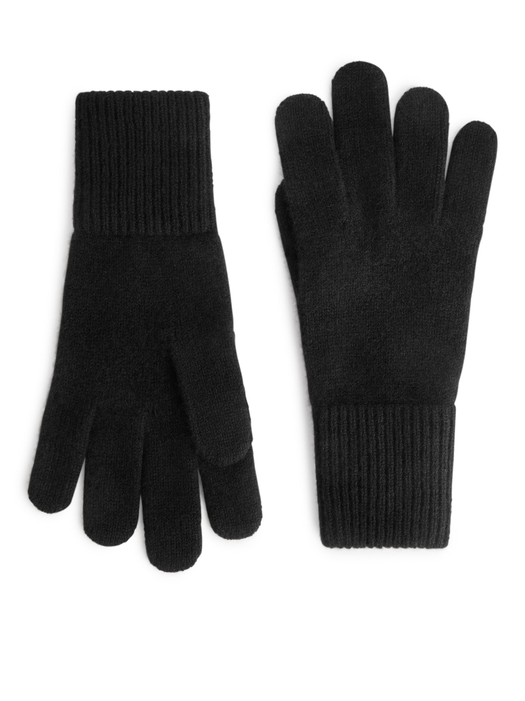 CashmereBlendGloves - Black - Women - StillMedia/DescriptiveStillLife - 1