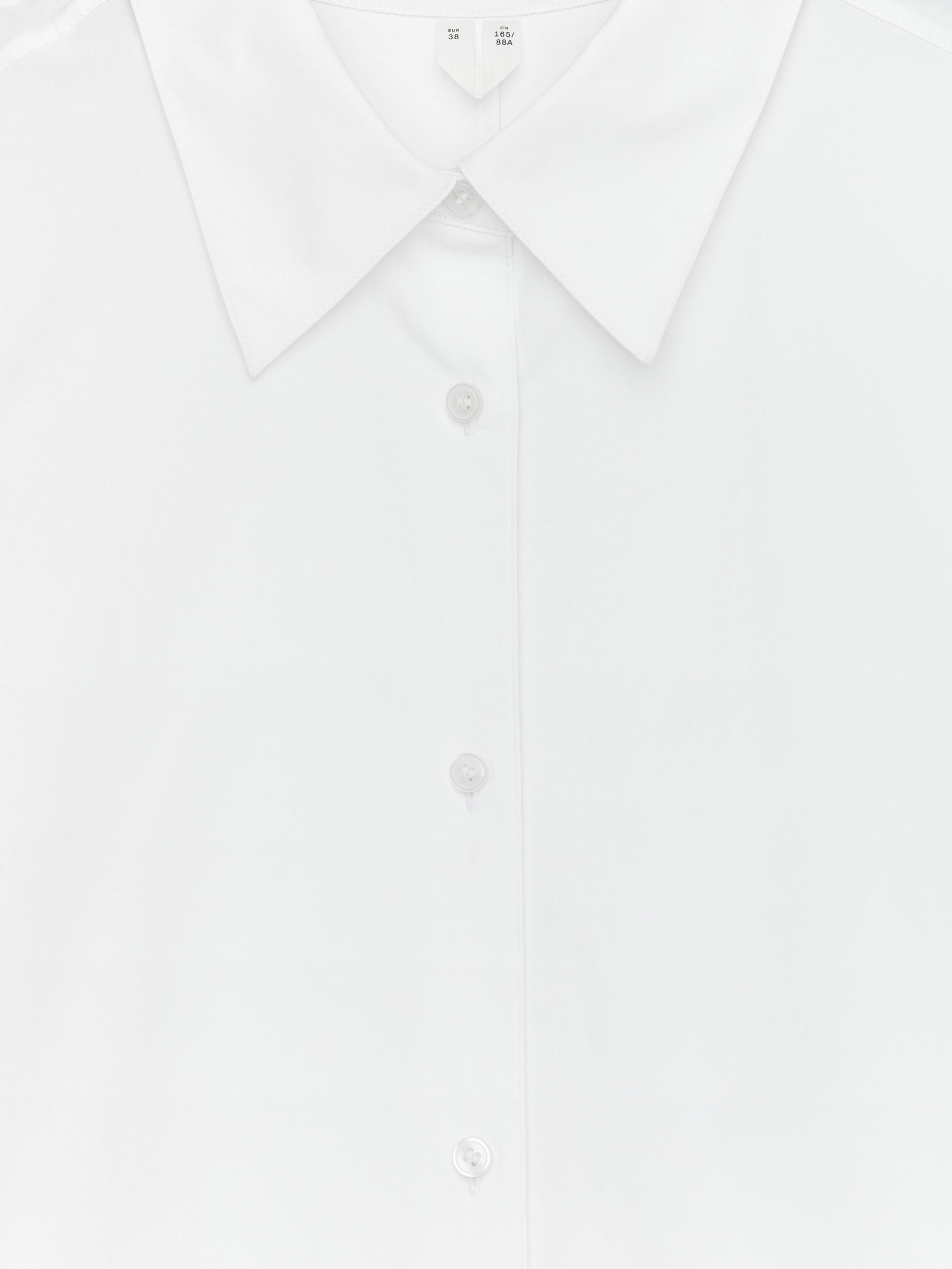Oversized Shirt Dress - White - Oversized - Women - StillMedia/DescriptiveDetail - 2