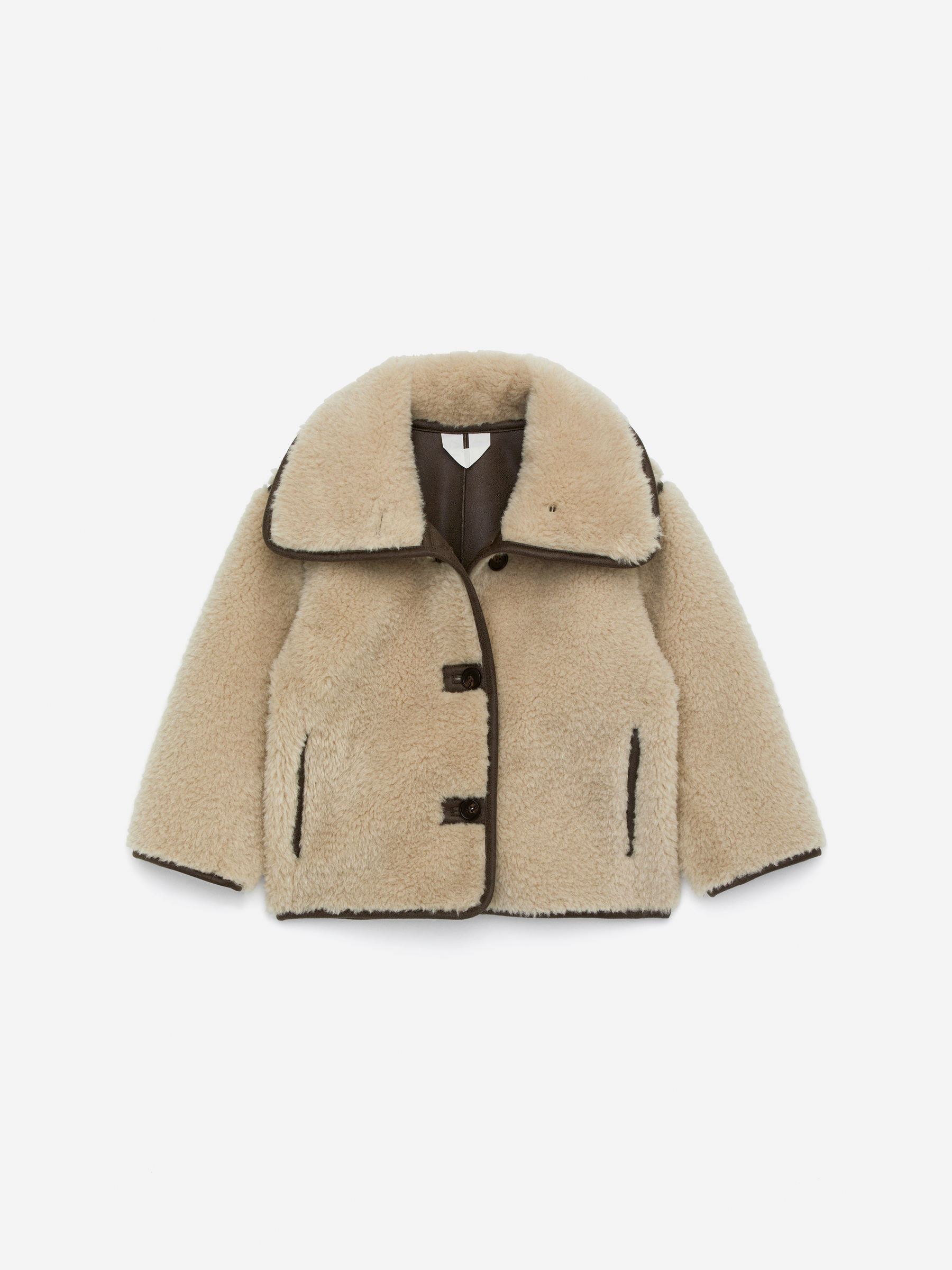 Kurze Teddyjacke - Beige - Loose Fit - Children - StillMedia/DescriptiveStillLife - 5