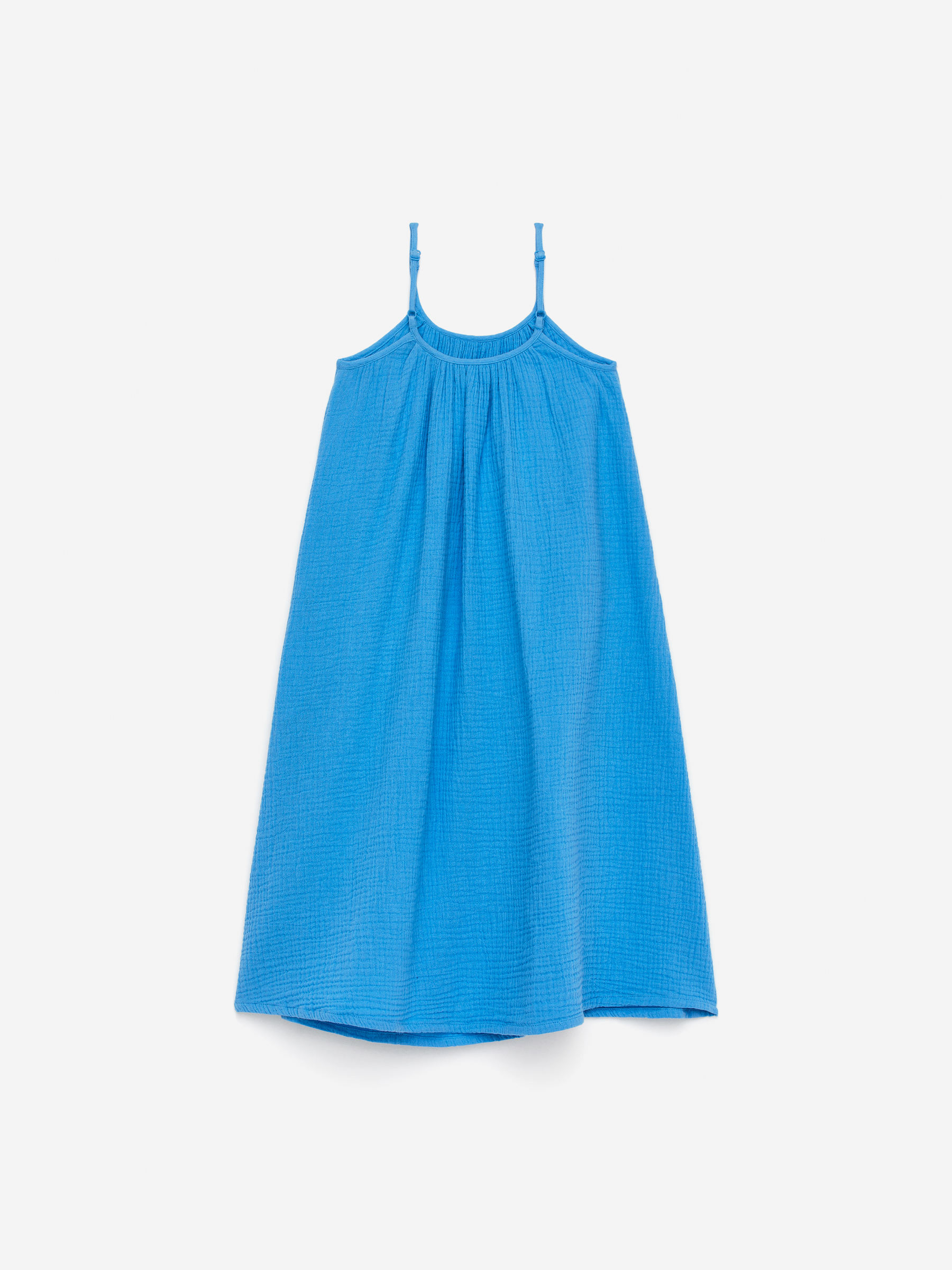 Muslin Strap Dress - Blue - Loose fit - Children - StillMedia/DescriptiveStillLife - 1