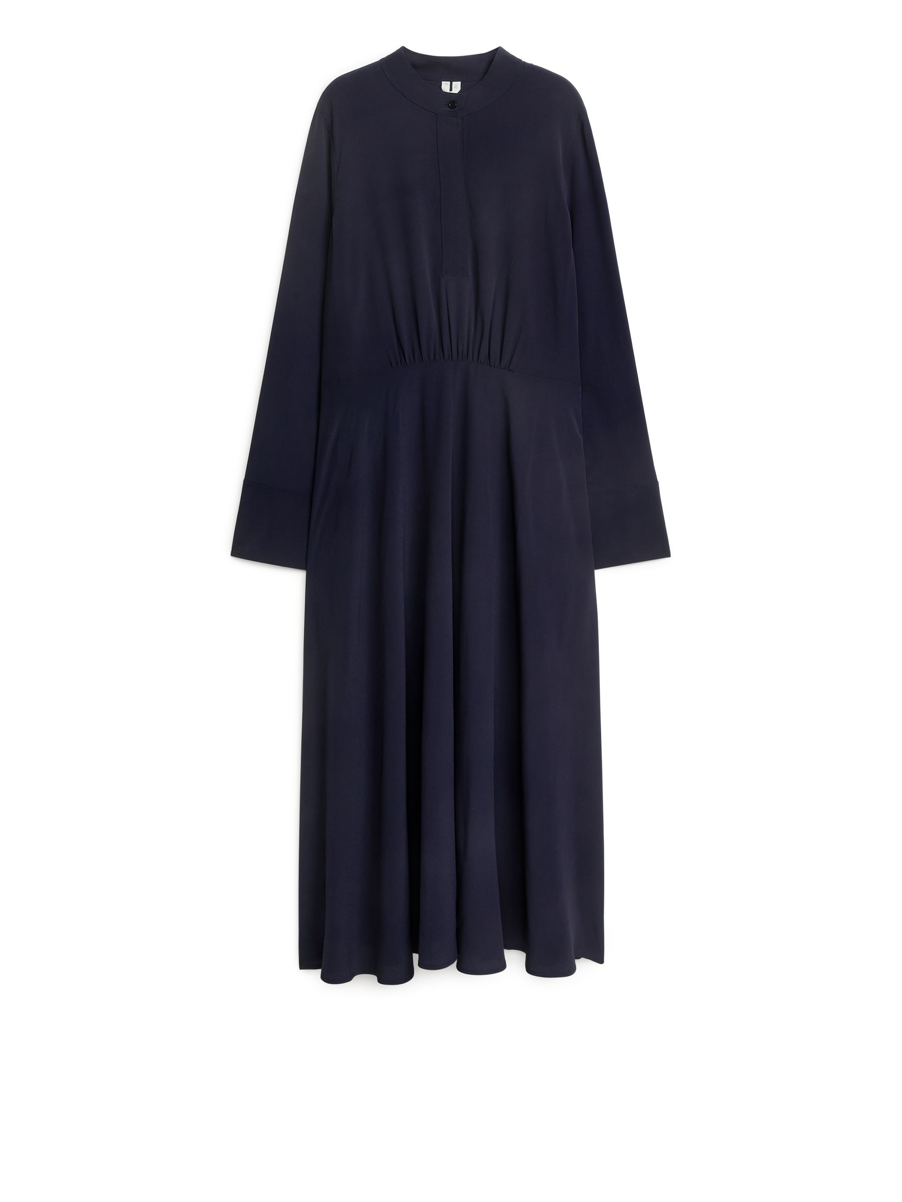 Crêppad klänning-#0A041F-12203