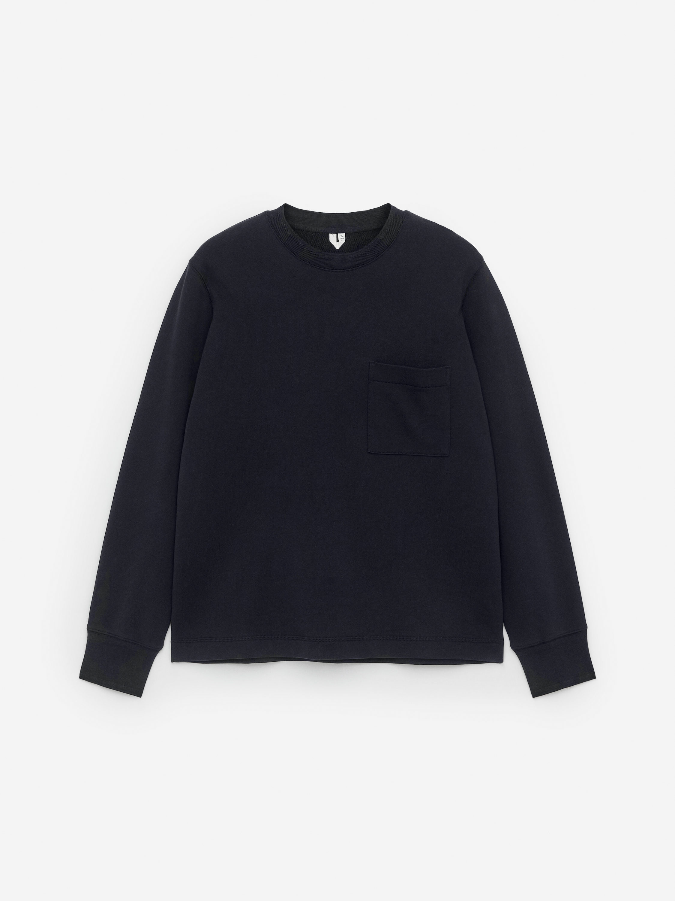 【BLUER】Over-fit Raw-cutted Line Sweatshirts J.Crew: Heritage 14 Oz. Fleece Sweatshirt For Men