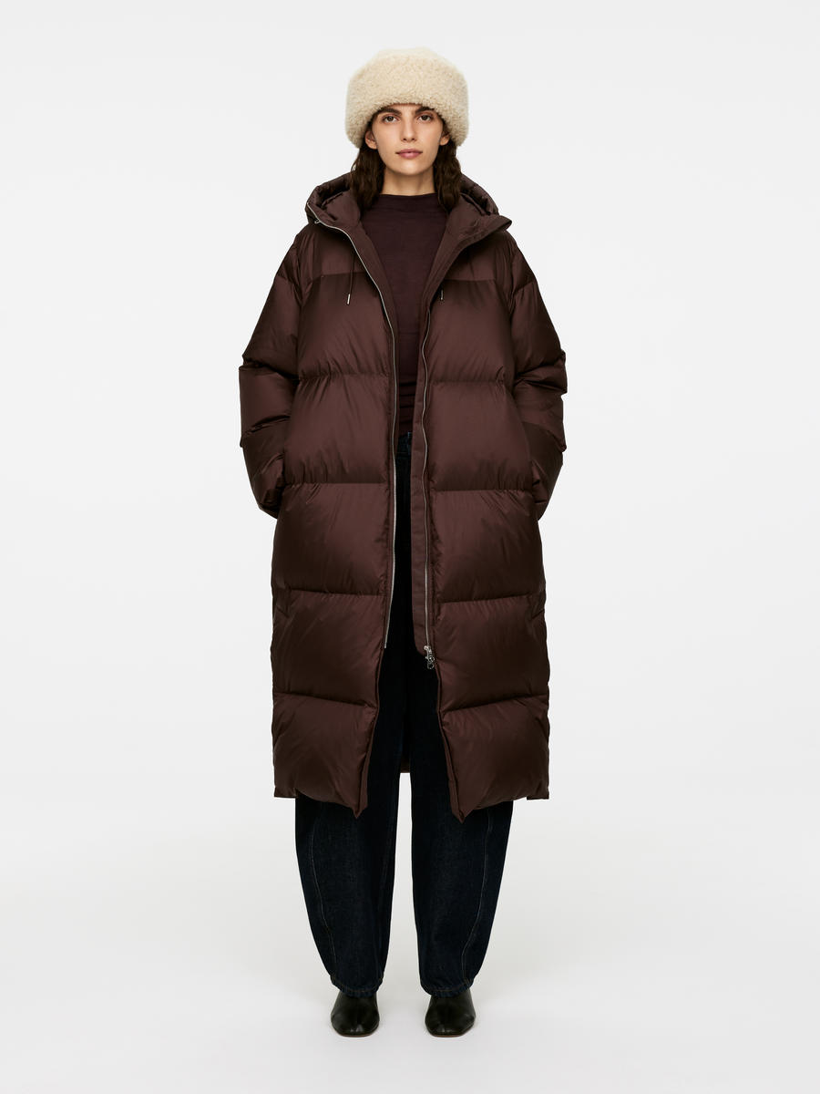 Arket long puffer coat online