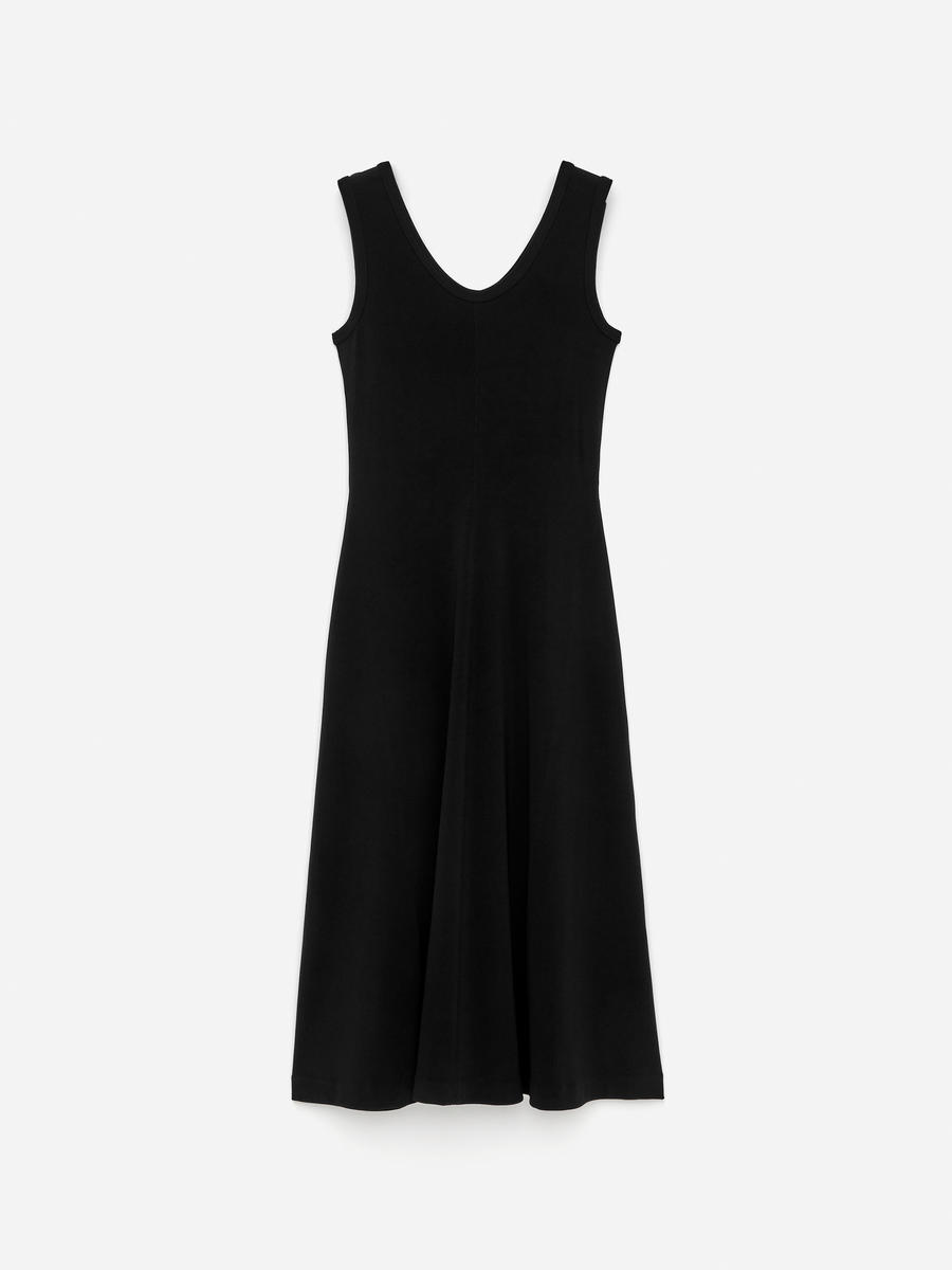 ARKET Women's  Rib Jersey Dress Black,  size S