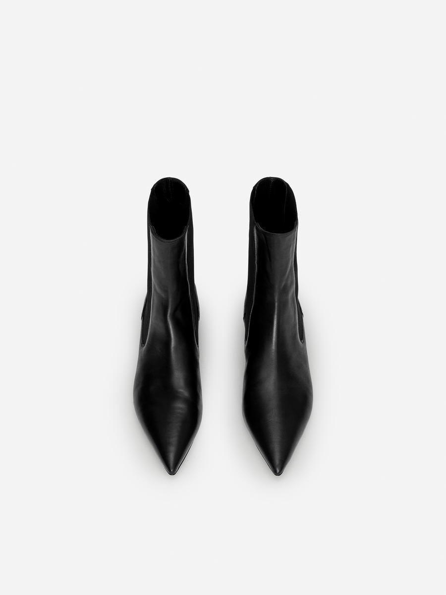 Bottines cuir pointues online