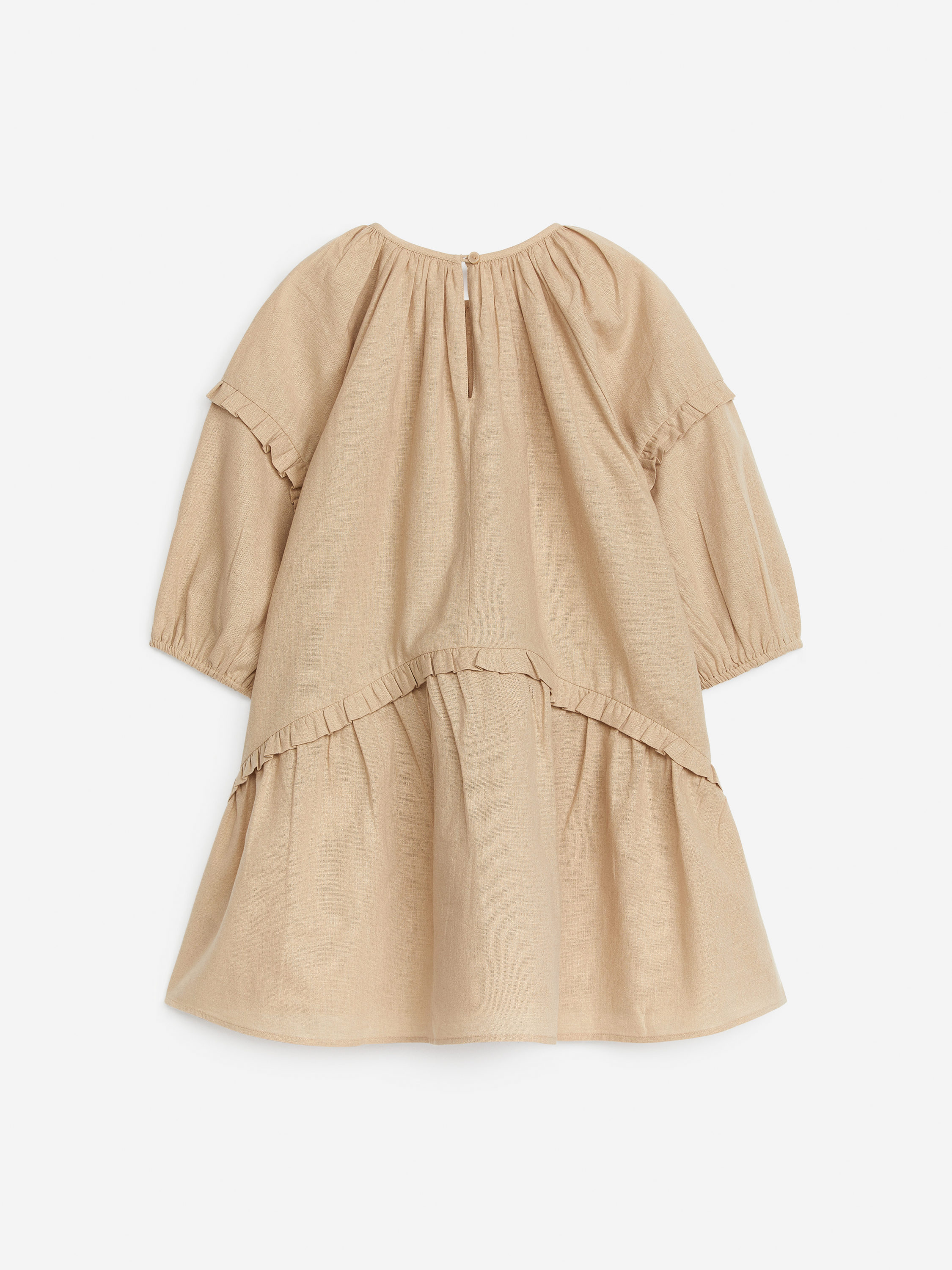 andmary Leia frill set up beige