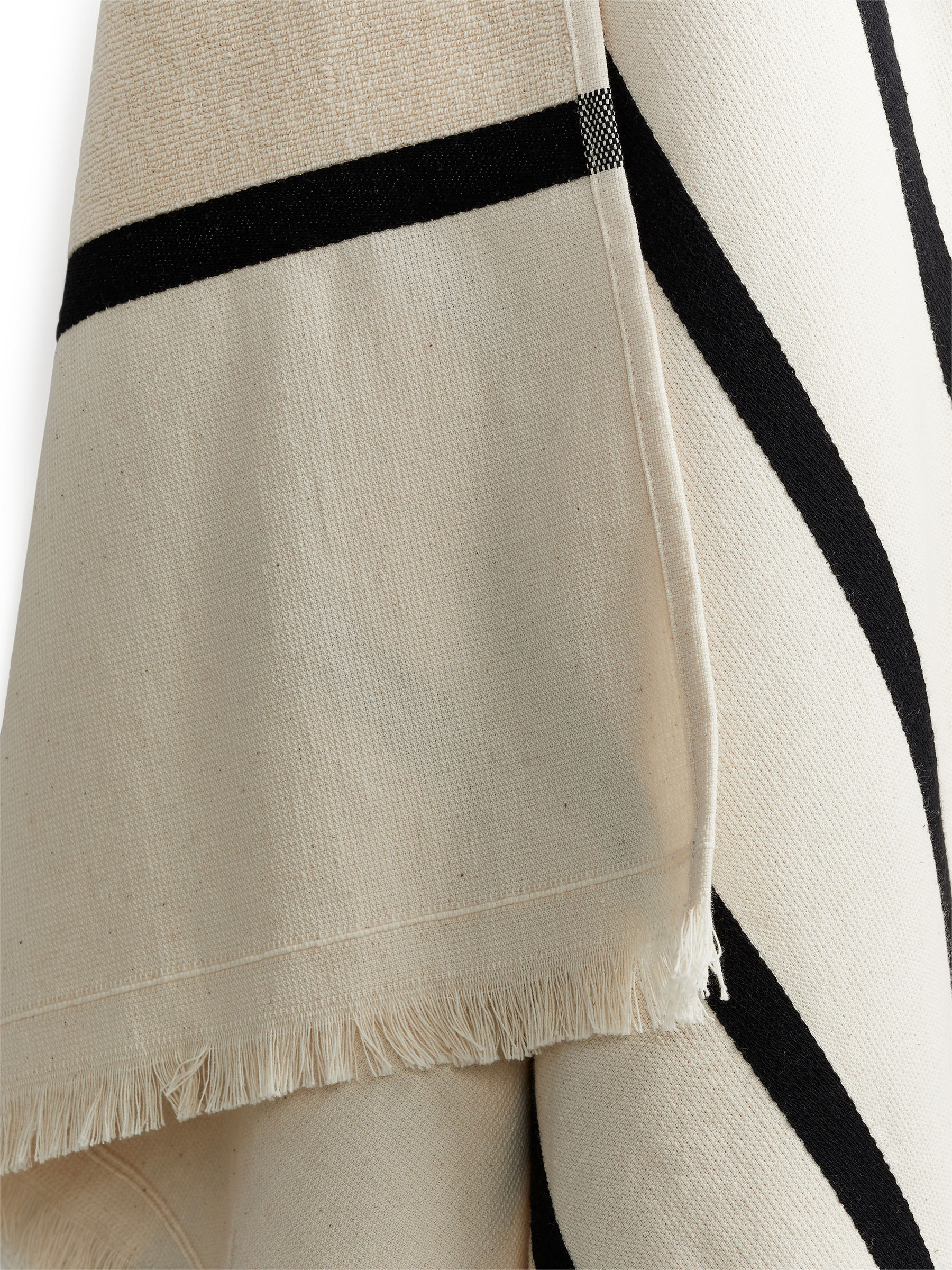 Badhandduk 100 x 180 cm - Off-white/mörkgrå - Homeware - StillMedia/DescriptiveDetail - 3