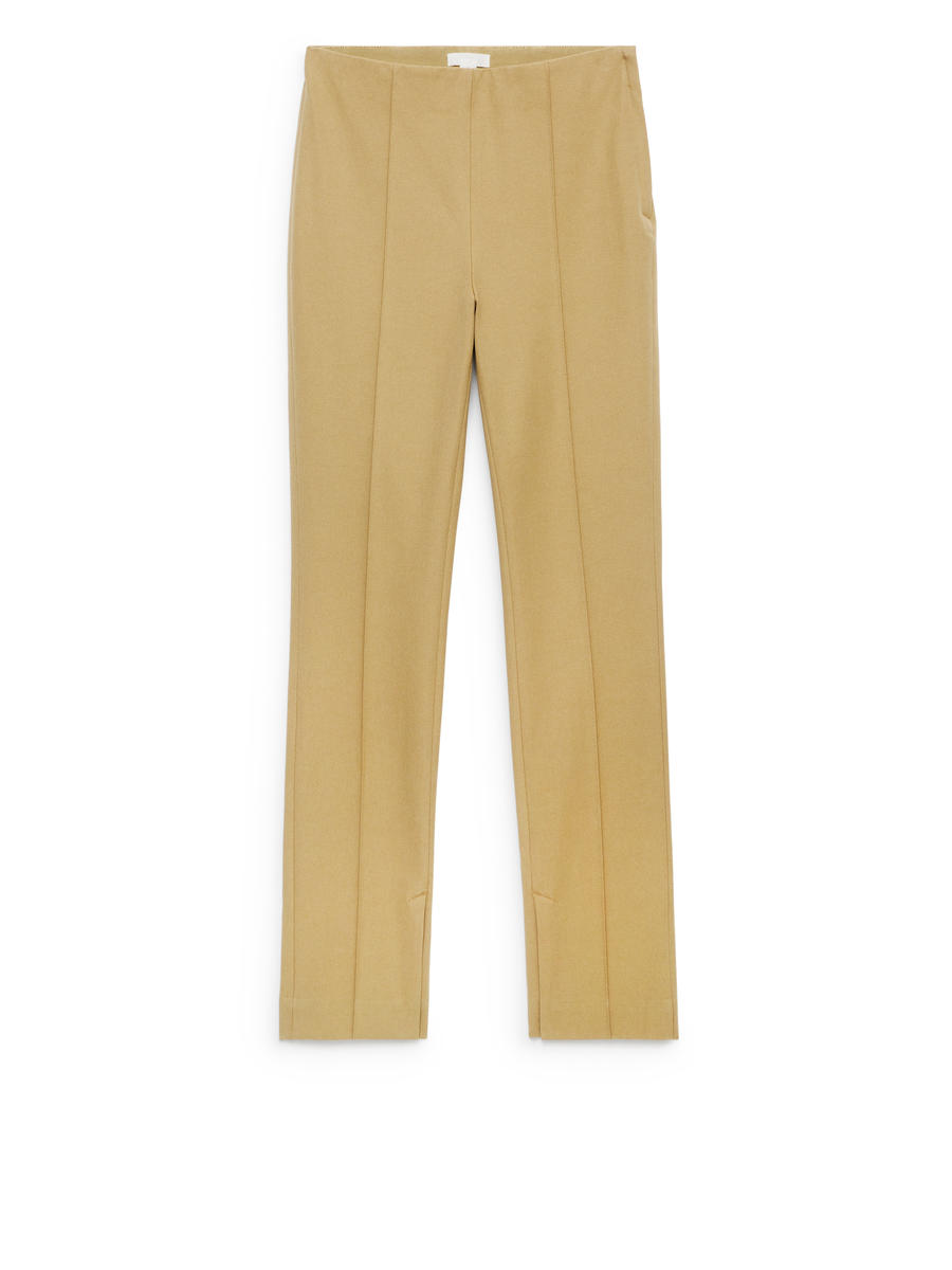 Slim Stretch Trousers-#94896A-12329