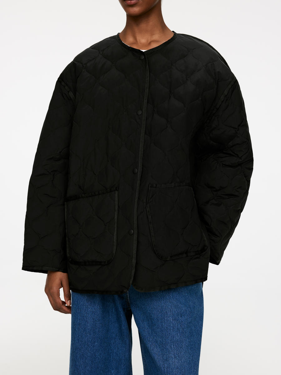 Arket quilted down liner jacket online