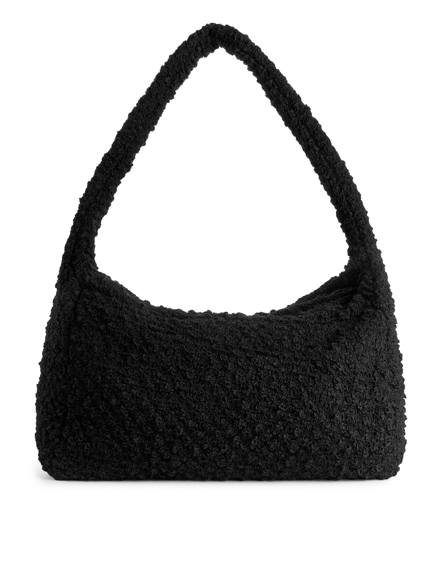 Bolso de hombro arrugado - Negro - Women - StillMedia/DescriptiveStillLife - 6