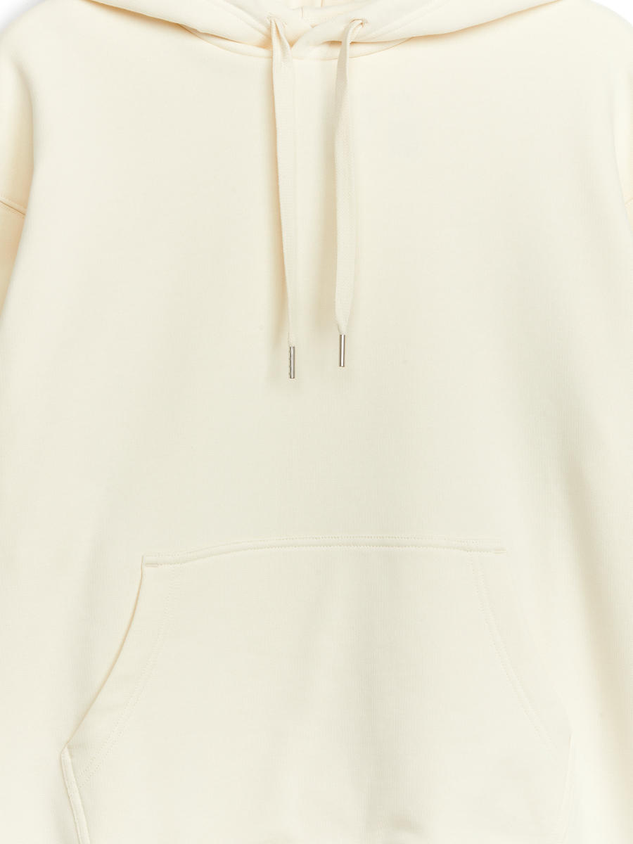 Relaxed Hoodie - Off White - Relaxed fit - Men - 1229590002