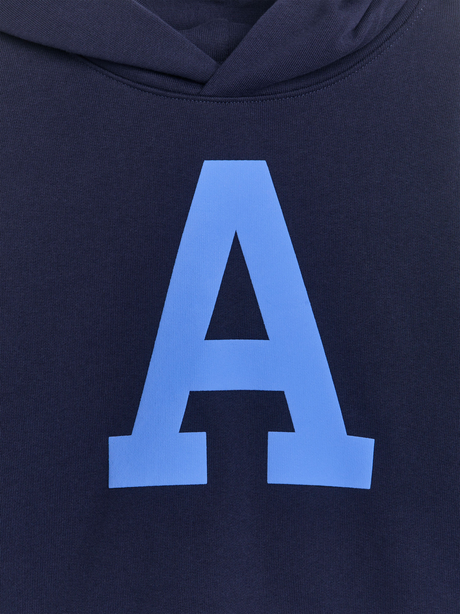 Kapuzenpullover mit Stickerei - Dunkelblau/Hellblau - Loose Fit - Kinder - StillMedia/DescriptiveDetail - 1