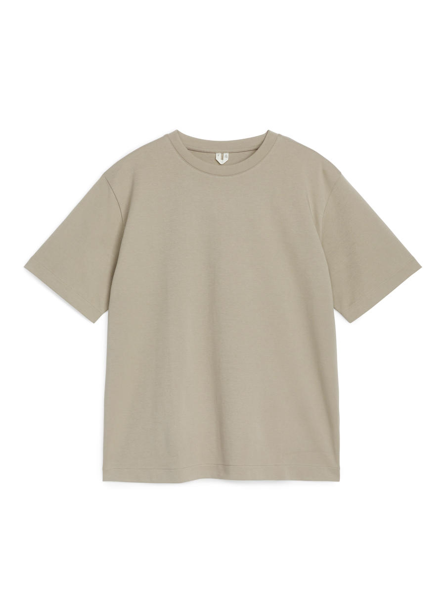 Interlock T-Shirt-Beige-12897