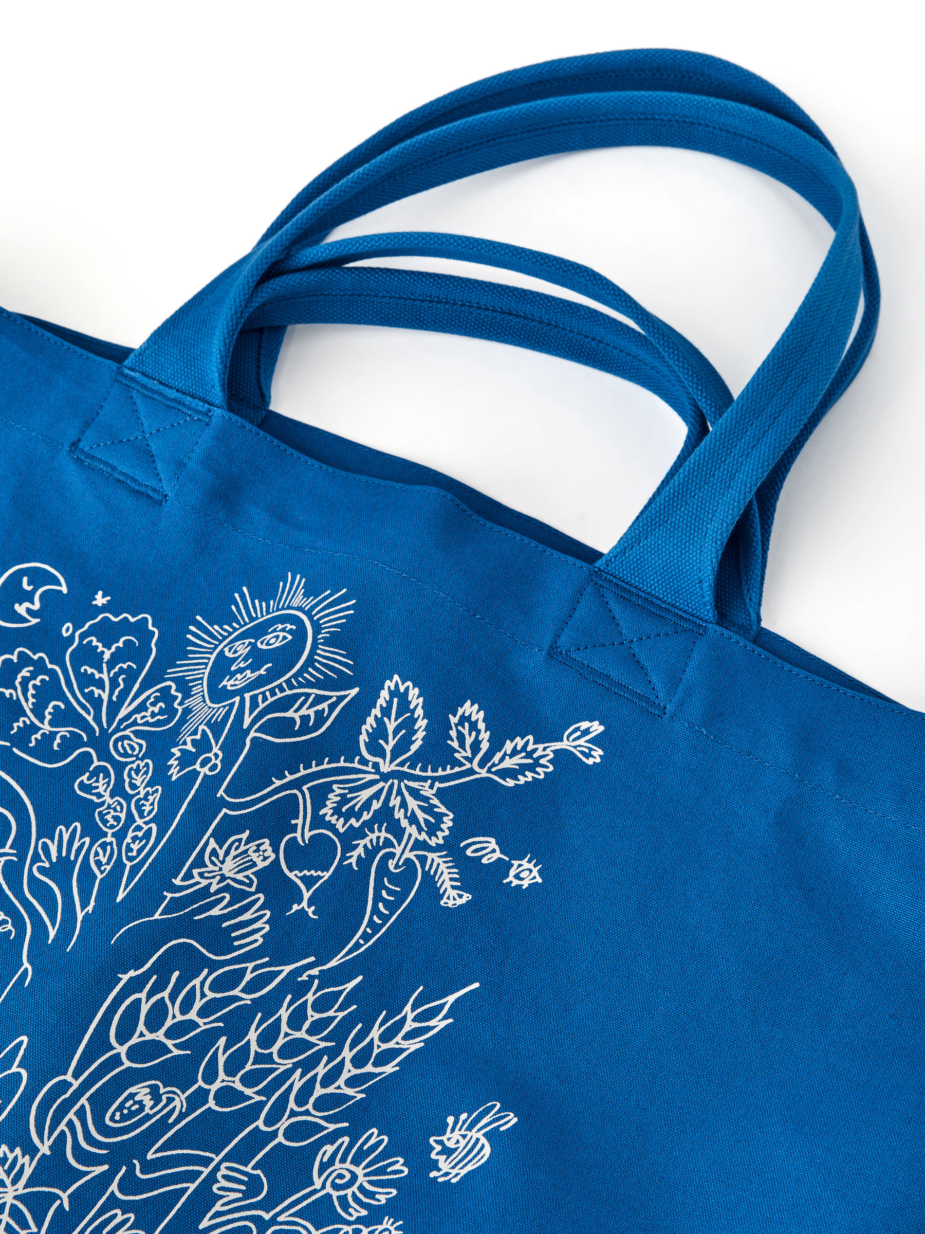 ARKET CAFÉ Canvas-Tragetasche - Blau - Café - StillMedia/DescriptiveDetail - 1