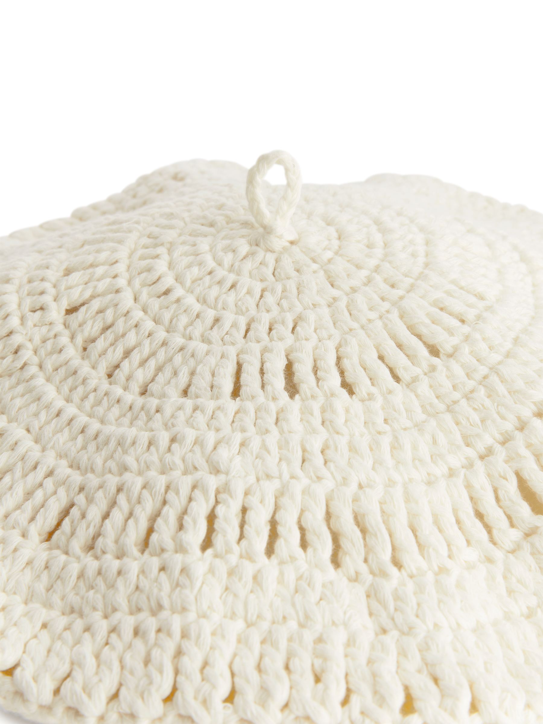 CrochetBeret - Off-White - Women - StillMedia/DescriptiveDetail - 6