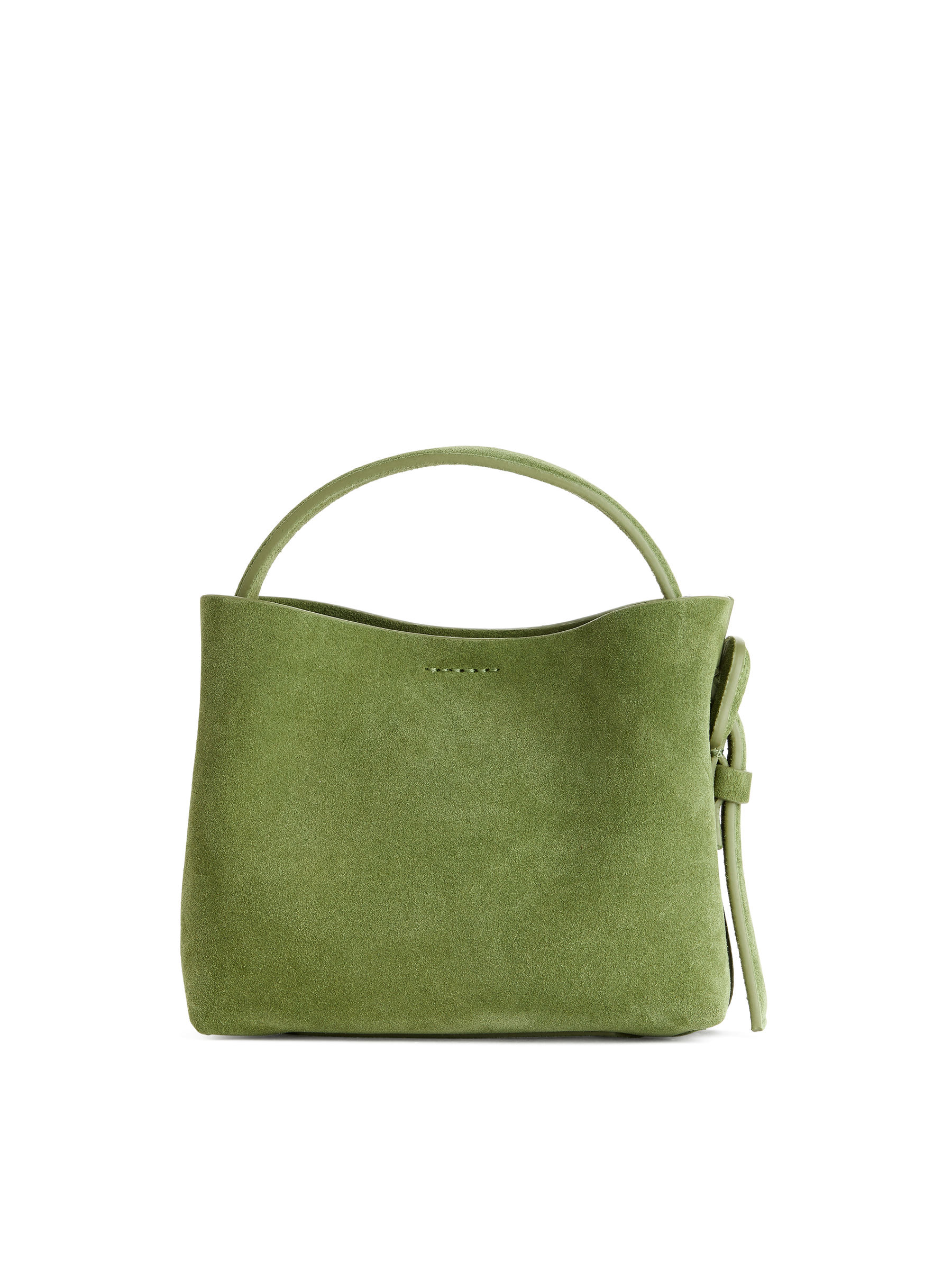 Bolso bandolera de ante - Verde - Women - StillMedia/DescriptiveStillLife - 4