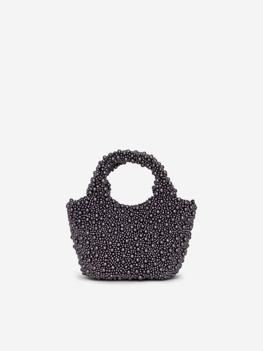 Pearl Handbag-#494A4F-13842