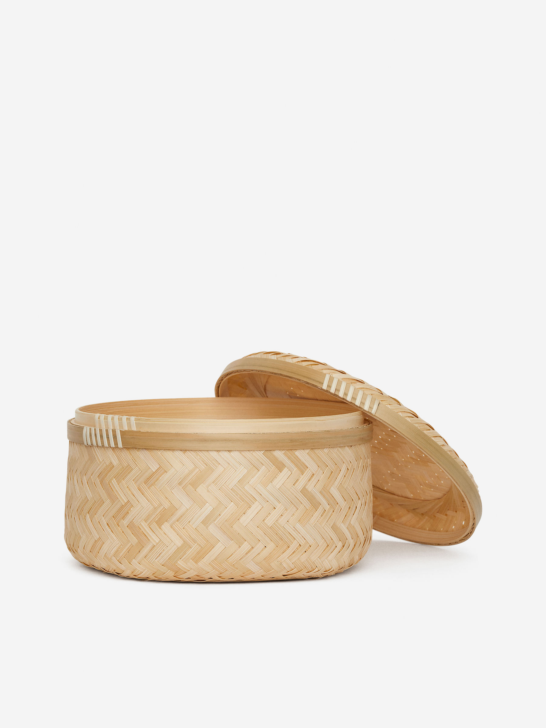 Bamboo Basket 21 cm - Beige - Homeware - StillMedia/DescriptiveDetail - 2