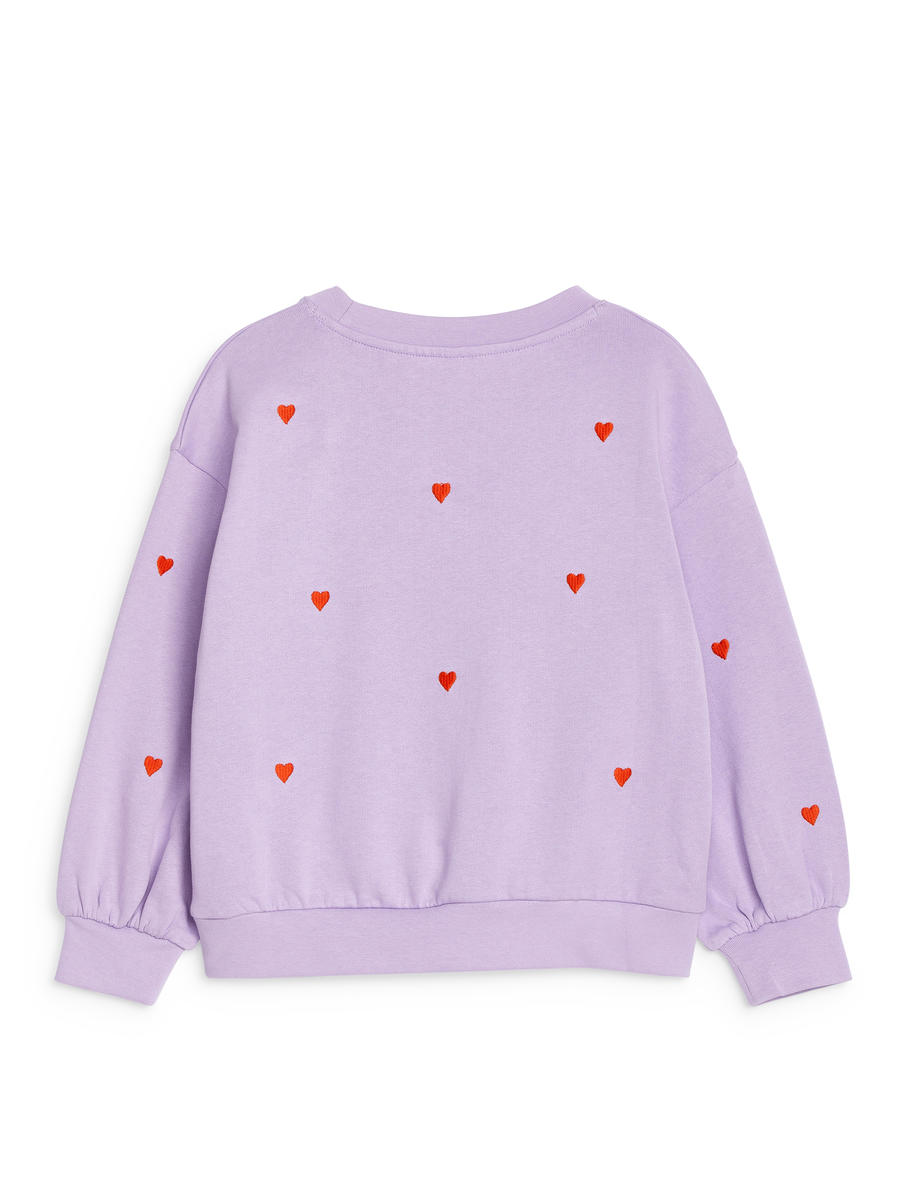 Embroidered Sweatshirt-#C5B6A1-13154