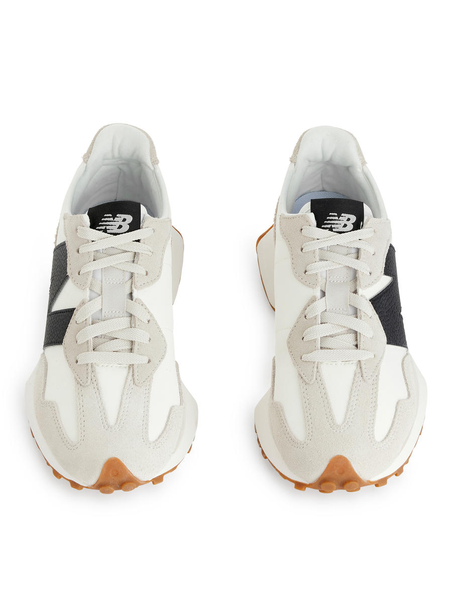 New Balance 327 Trainers-#F0EFEC-11613