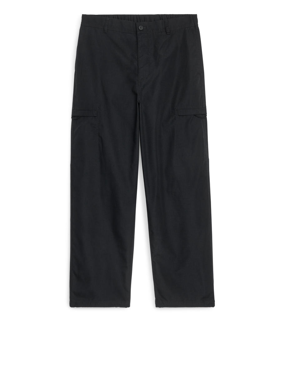 Cargo Trousers-#2F3237-12556