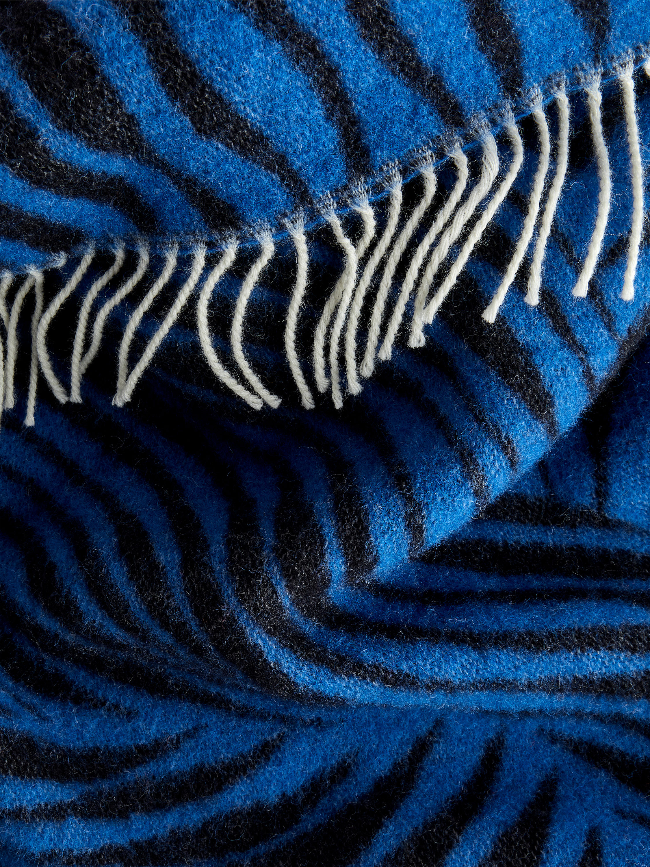 Klippan Wool Blanket – Blue/White – Homeware – ARKET NO