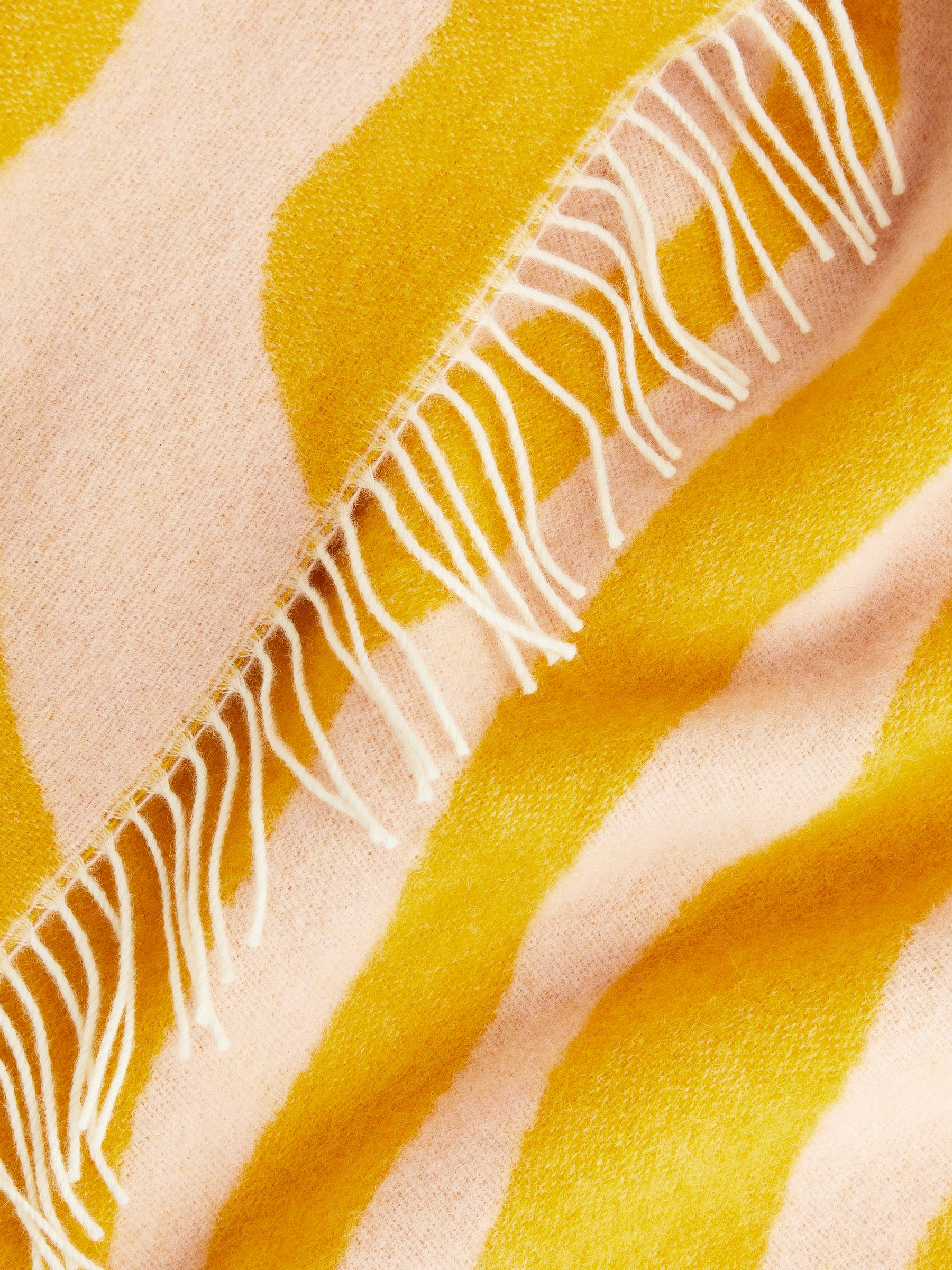 Manta de lana de cebra Klippan - Amarillo/rosa - Homeware - StillMedia/DescriptiveDetail - 2