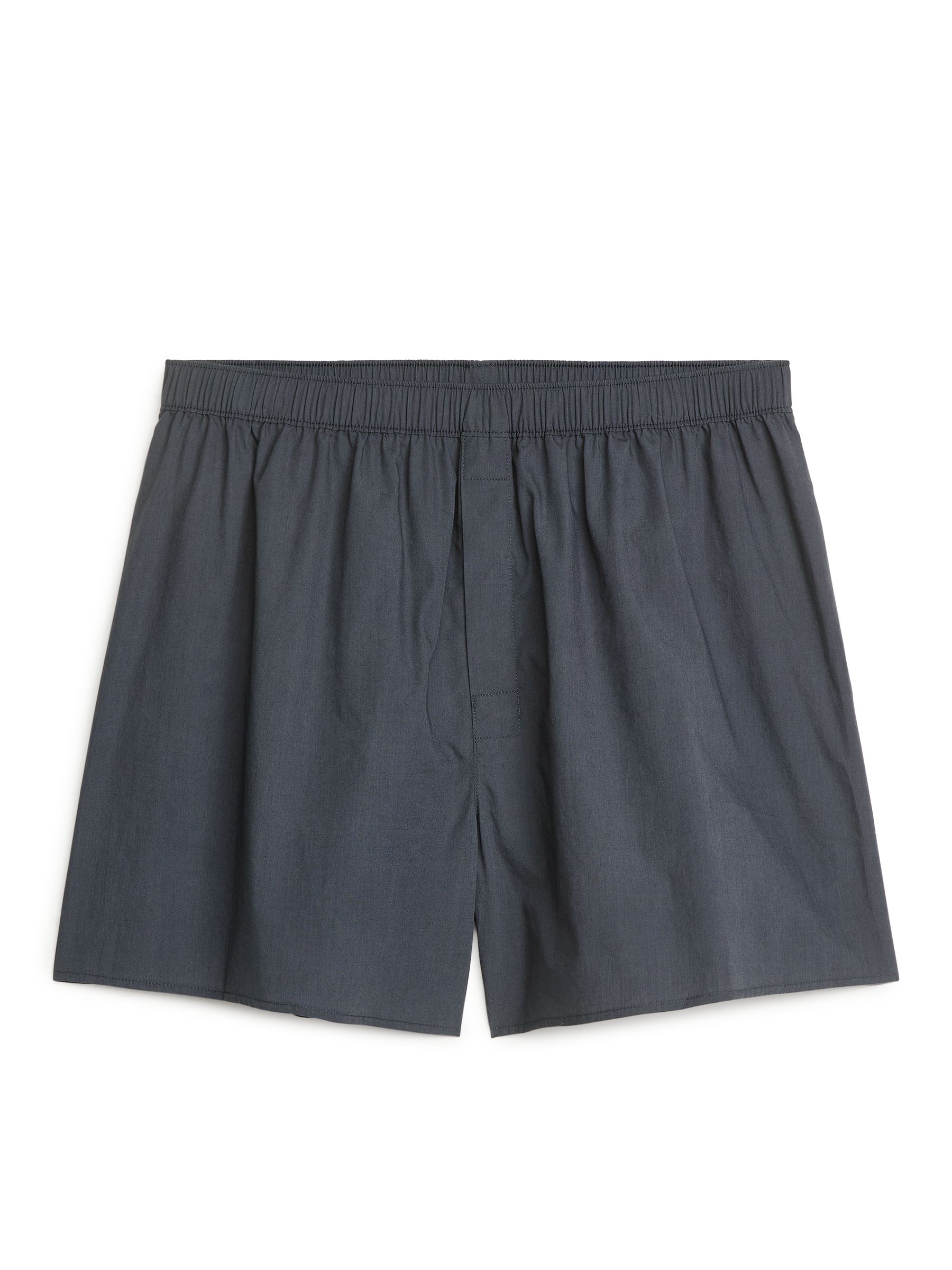 Woven Boxers, Set of 2 - Dark Blue/Striped - Regular fit - Men - StillMedia/DescriptiveDetail - 2