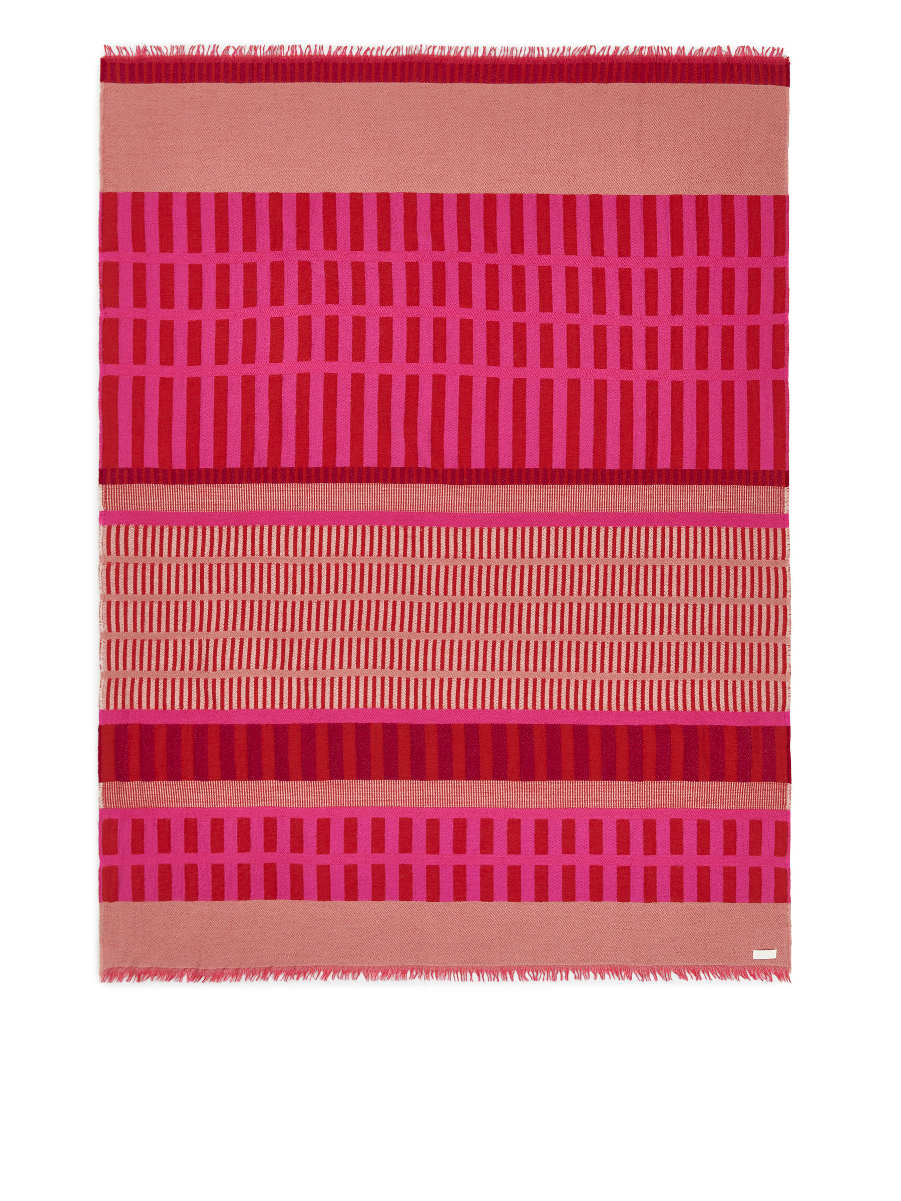 Wool Blanket - Red/Multi-Colour - Homeware - StillMedia/DescriptiveStillLife - 2