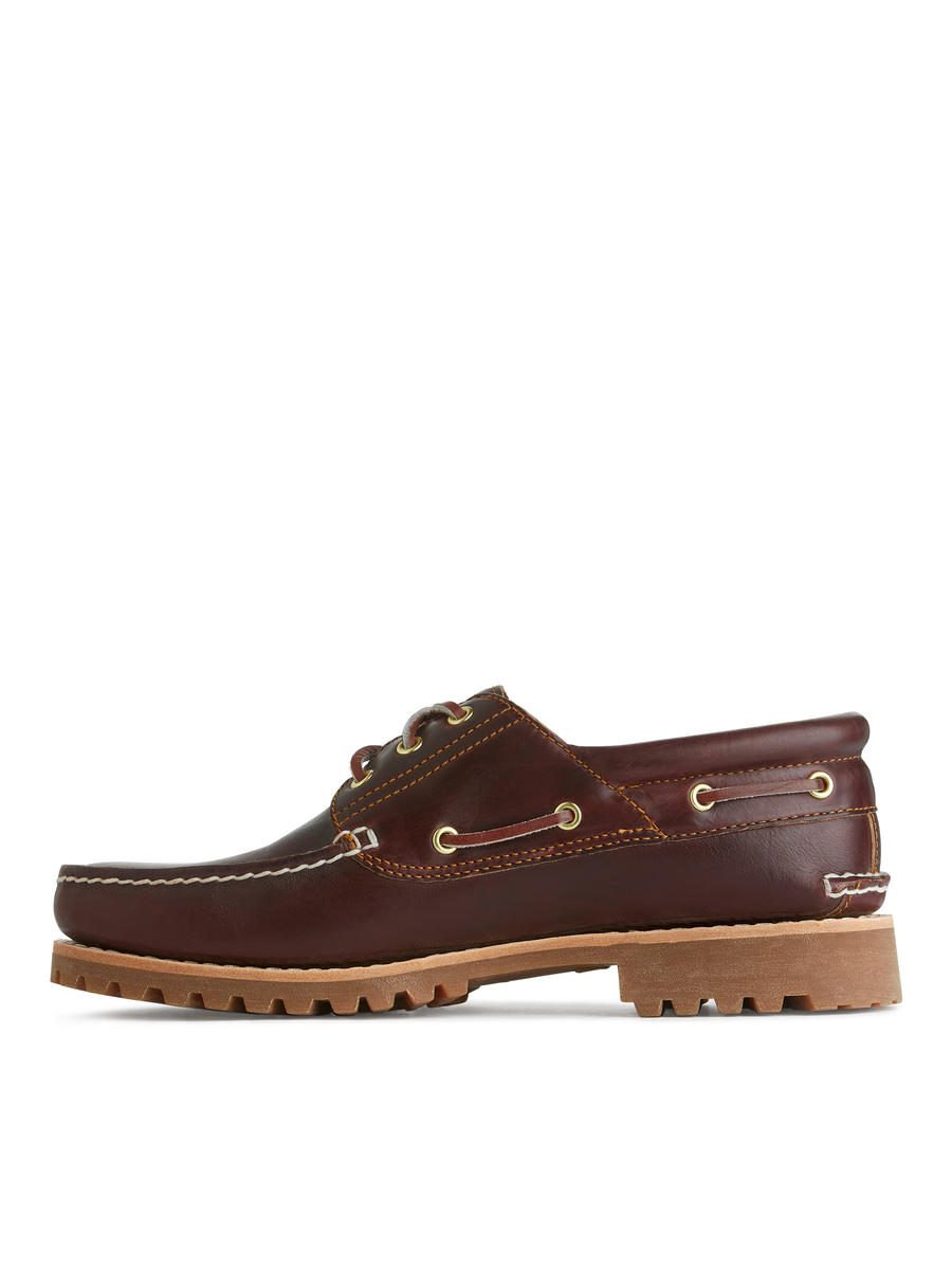 Timberland 3-Eye Lug Handsewn Boat Shoe-#9B3046-7069