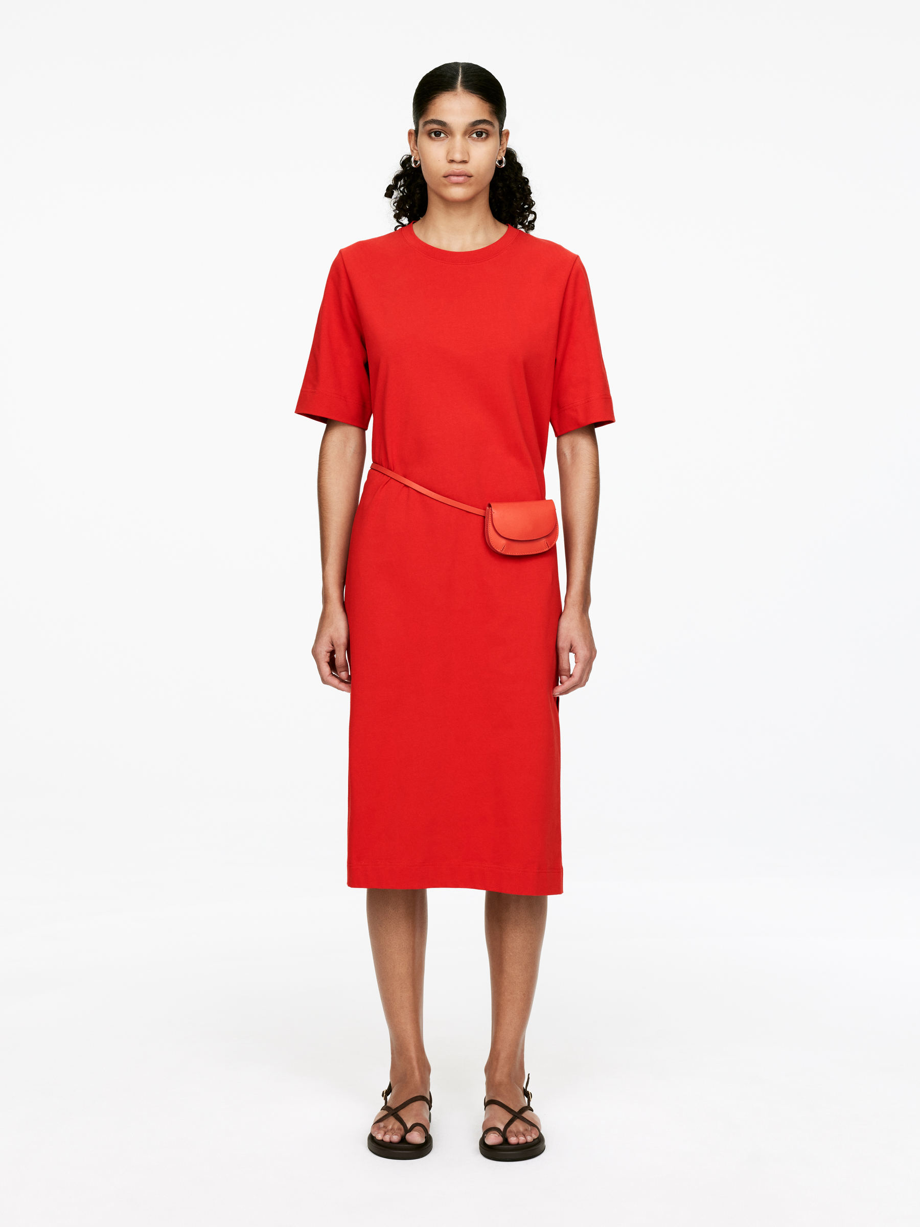 T-Shirt Dress-#B32B34-15794