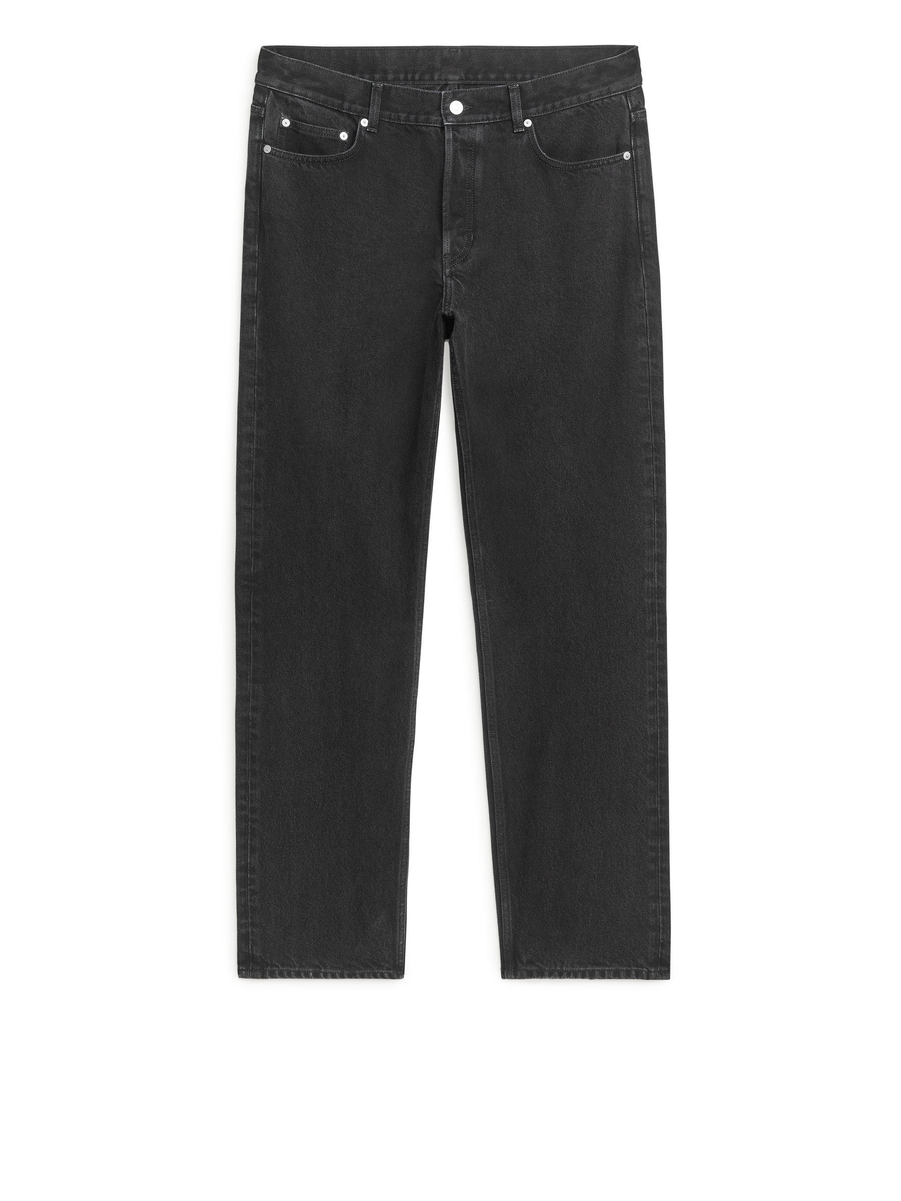 OCEAN Loose Straight Jeans - Black - Loose fit - Men - StillMedia/DescriptiveStillLife - 1