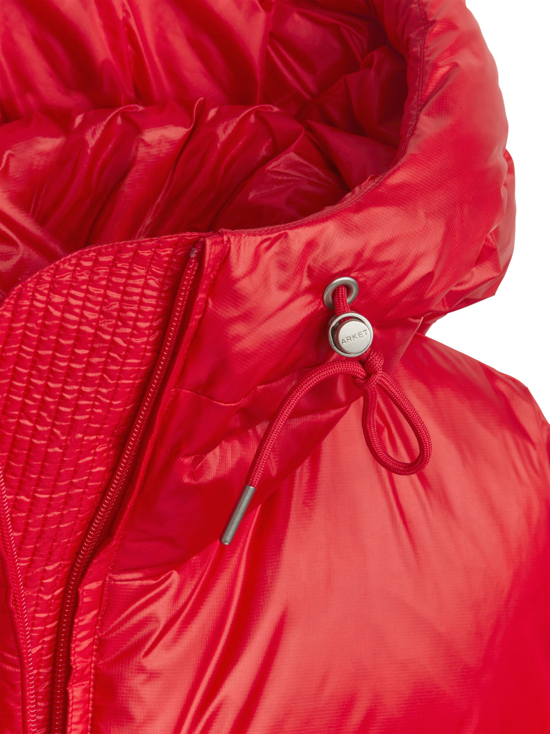 Chaqueta acolchada de plumas - Rojo - Corte relajado - Women - StillMedia/DescriptiveDetail - 1