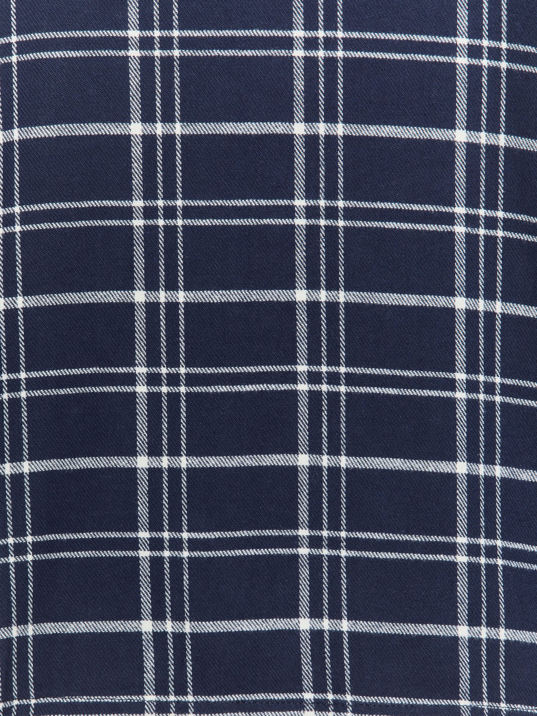 Flannel Pyjama Set - Blue/Off White - Corte relajado - Children - StillMedia/DescriptiveDetail - 3