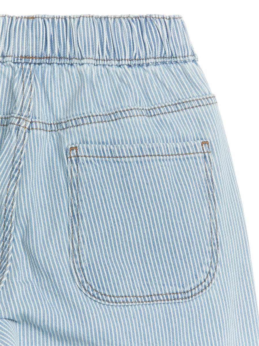 Hickory Stripe Trousers - Light Blue - Relaxed fit - Children - 1203643001