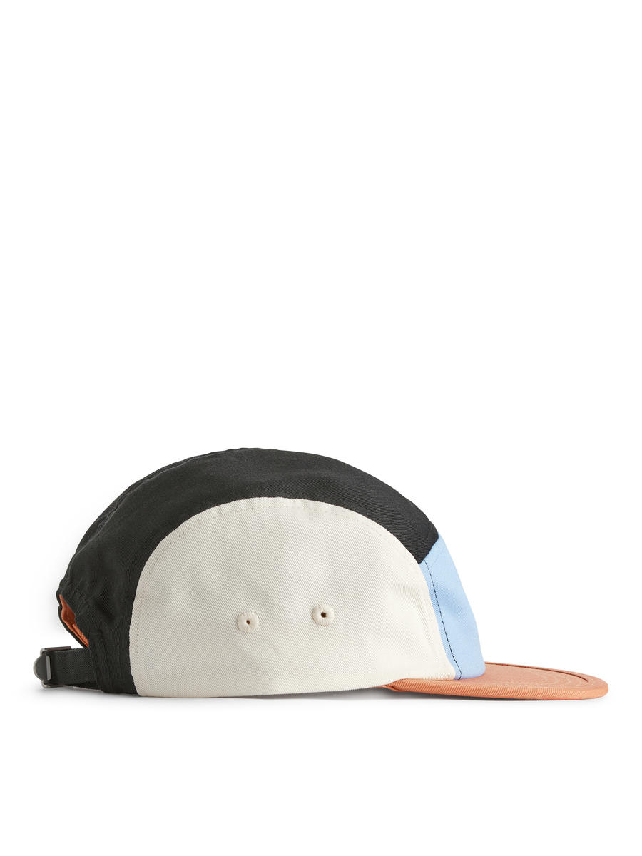 Colour Block Cap-Black-916