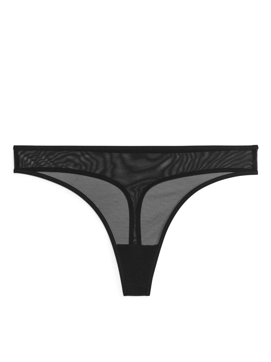 Tanga aus Mesh-#272628-8329