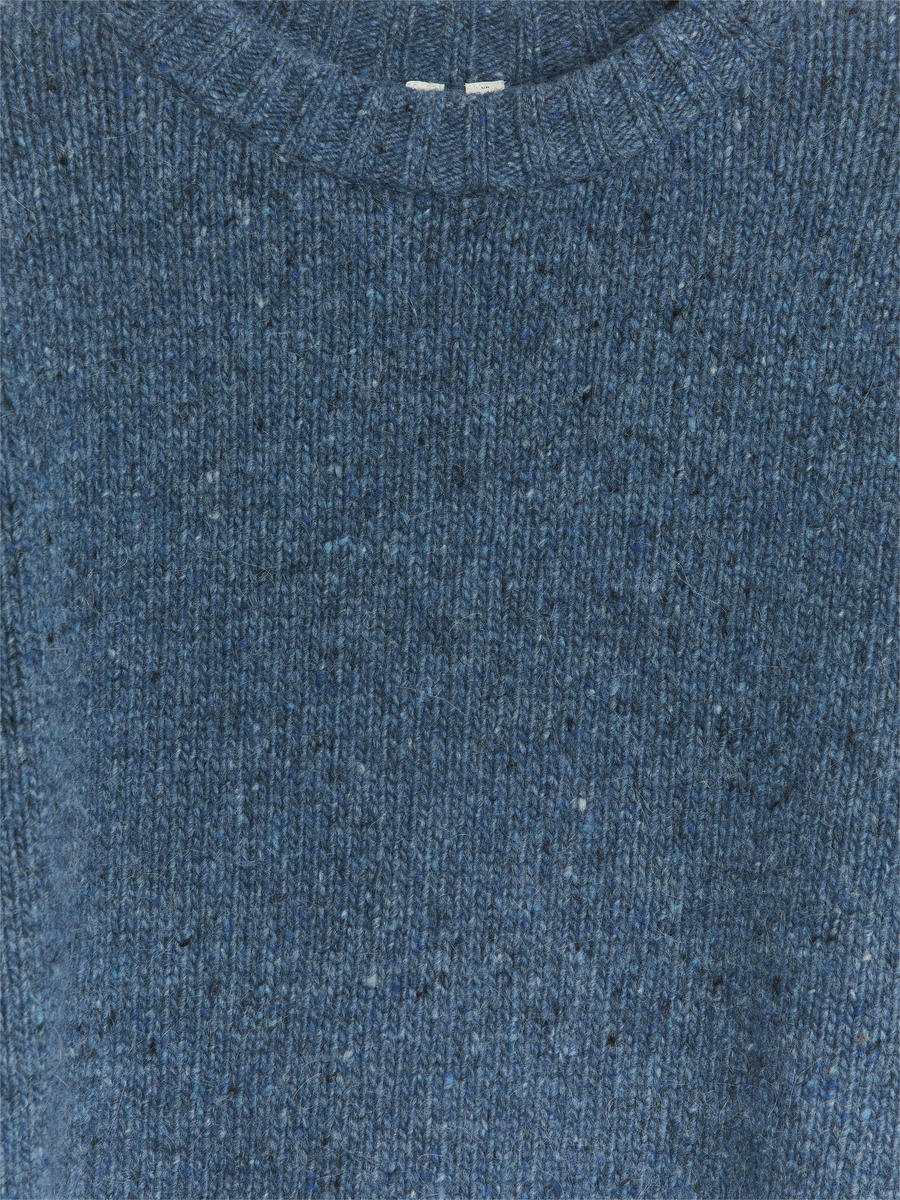 Neps Wool-Blend Jumper-#8B99AA-11168