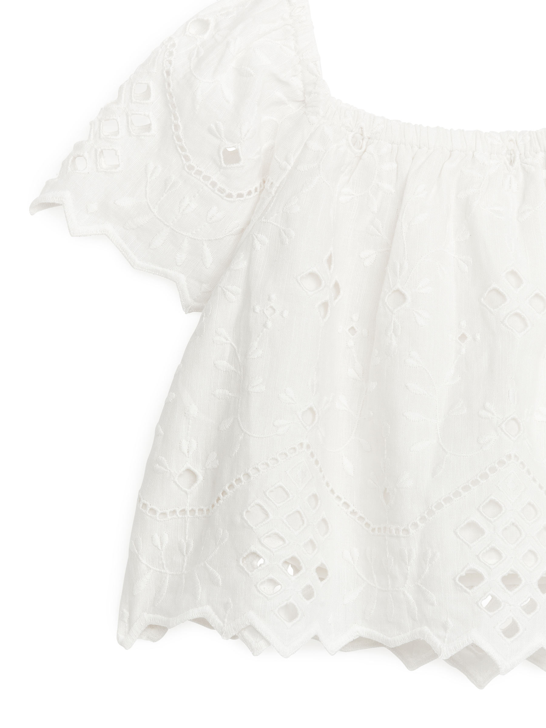 Bluse mit Lochstickerei - Weiß - Regular Fit - Kinder - StillMedia/DescriptiveDetail - 2