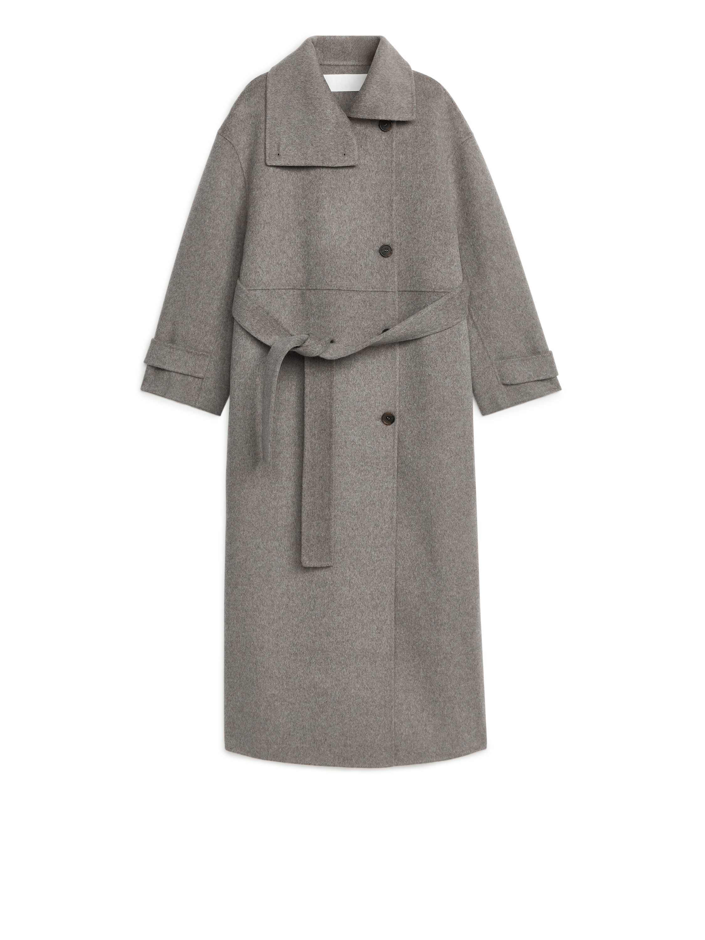 Double-Face Wool Coat – Mole – Women – ARKET WW