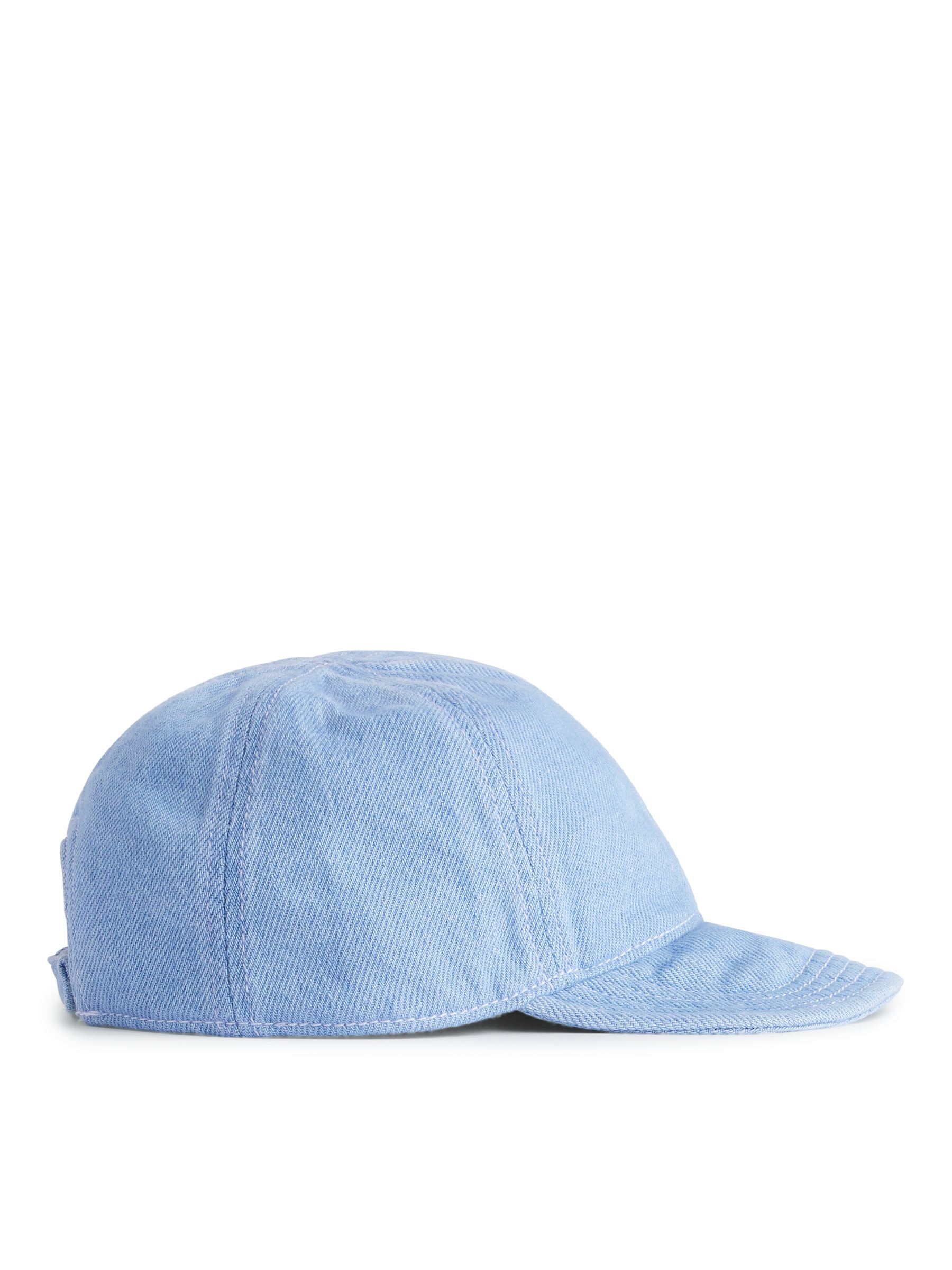 Denim Baby Cap-#7EA0B6-1664